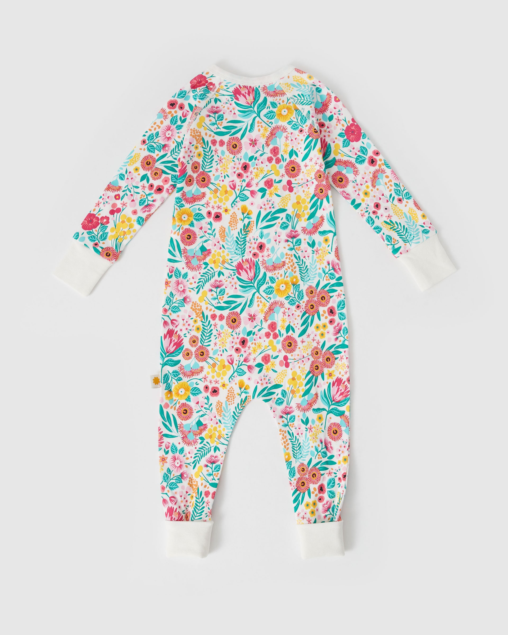 Native Botanical Print Zipsuit