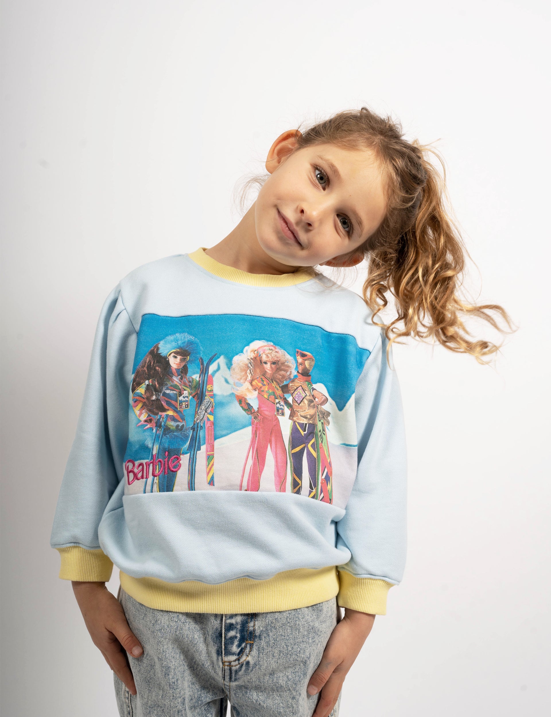 Après Ski Barbie™ Sweater Sky Blue