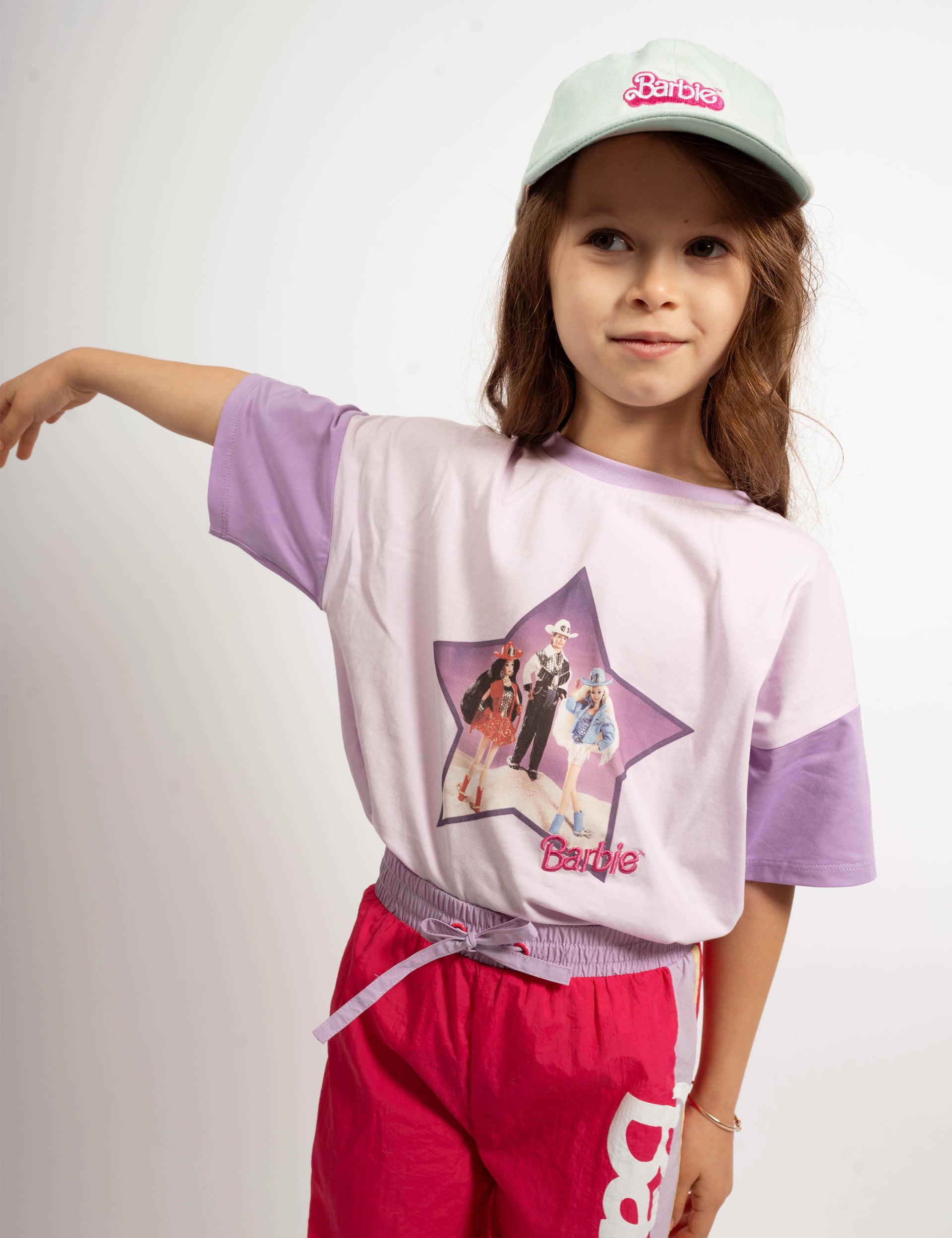 Cowgirl Crew Barbie™ Tee Purple
