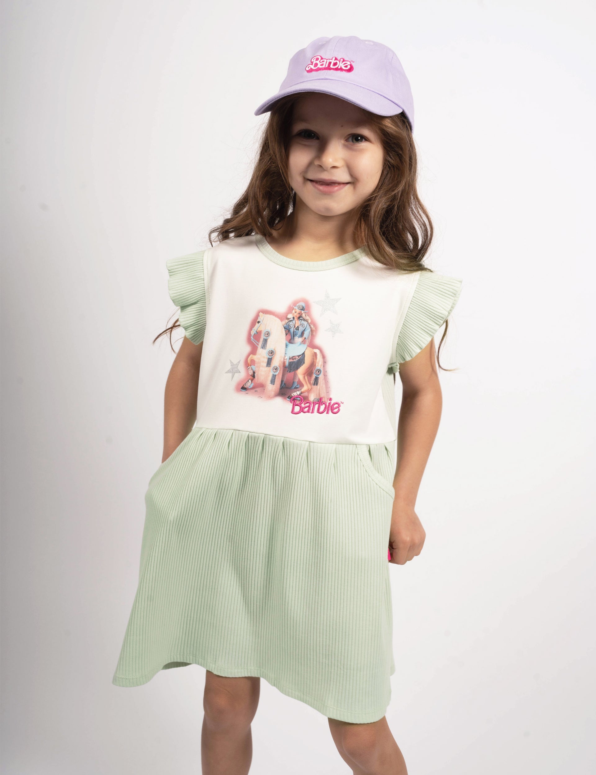 Western Stamped Barbie™ Dress Mint