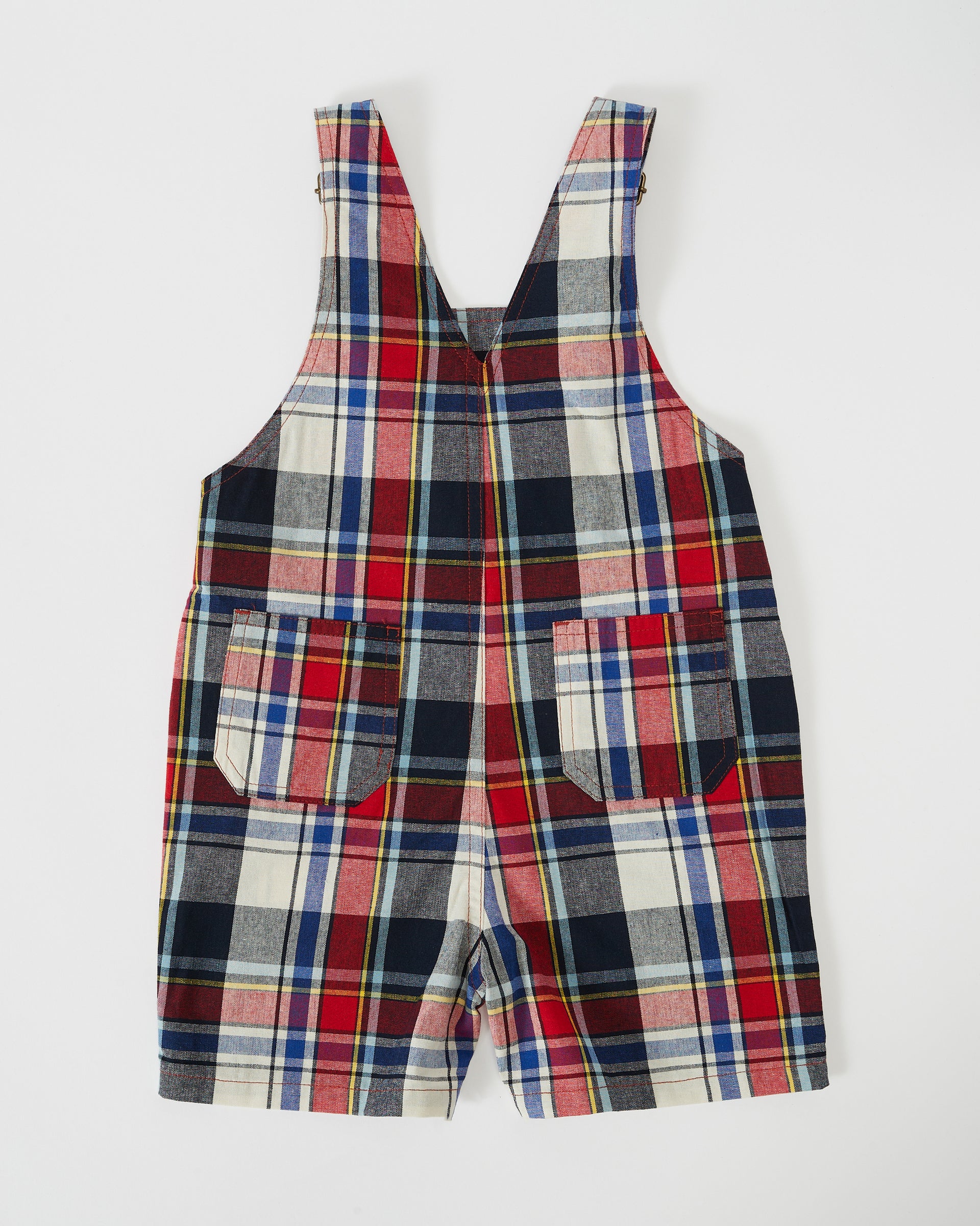 Burton Cotton Overalls Red Check