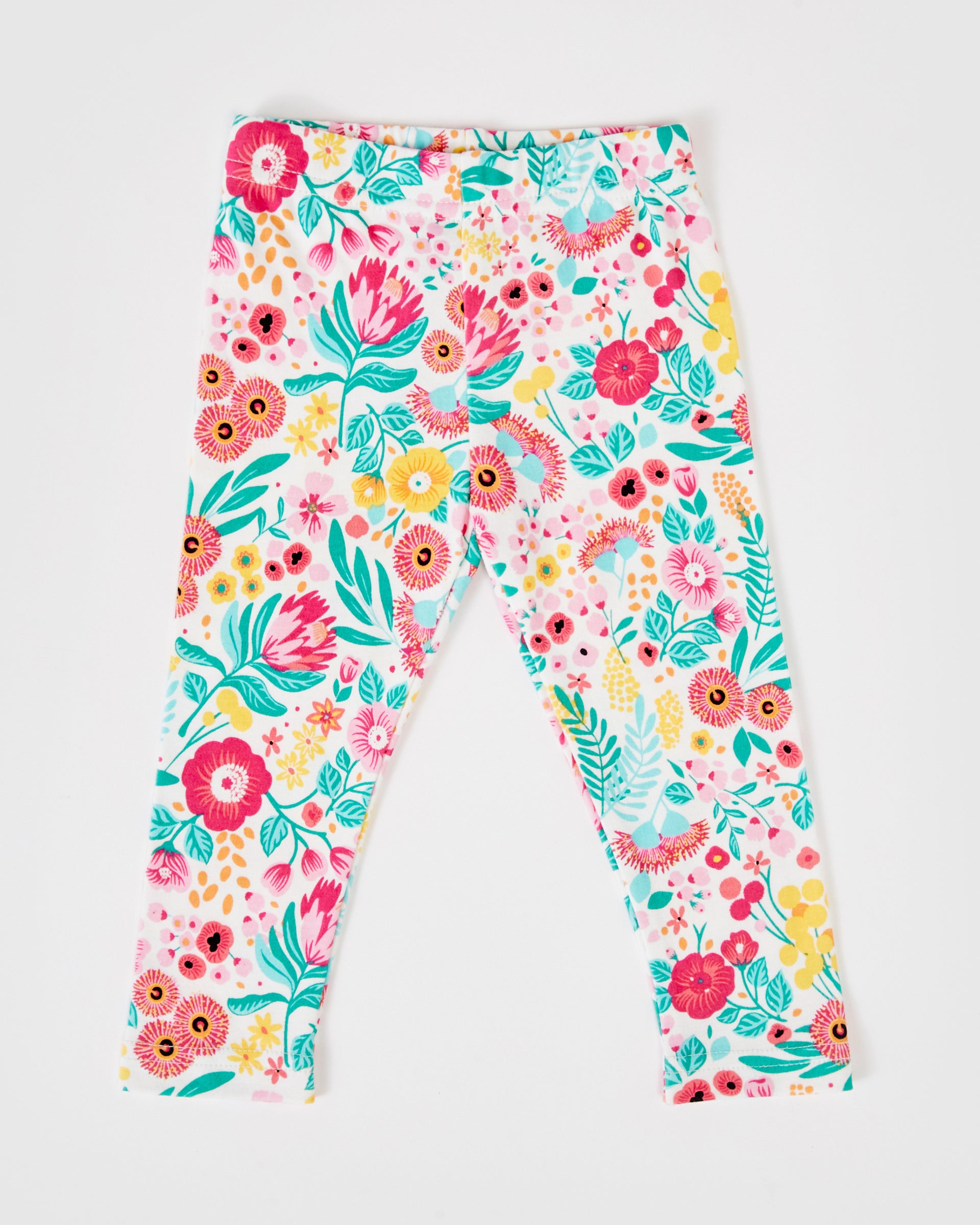 Native Botanical Print Leggings