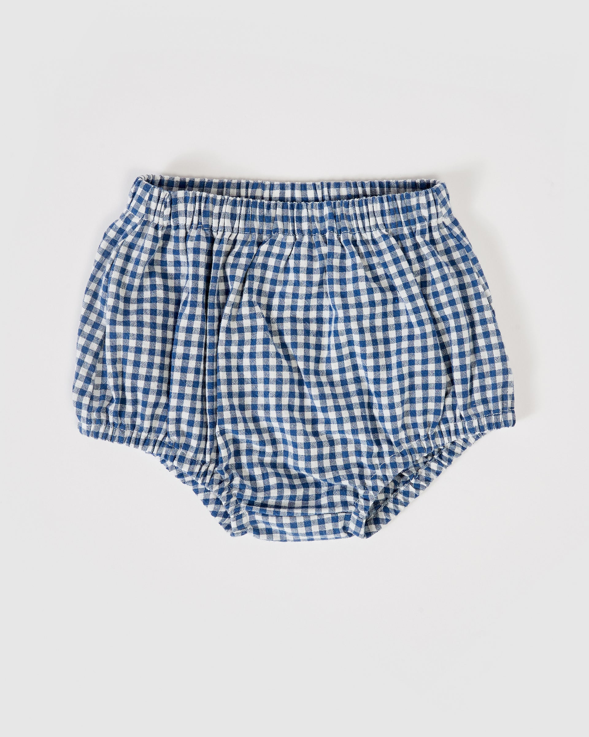 Kya Lightweight Bloomers Blue Check Gingham