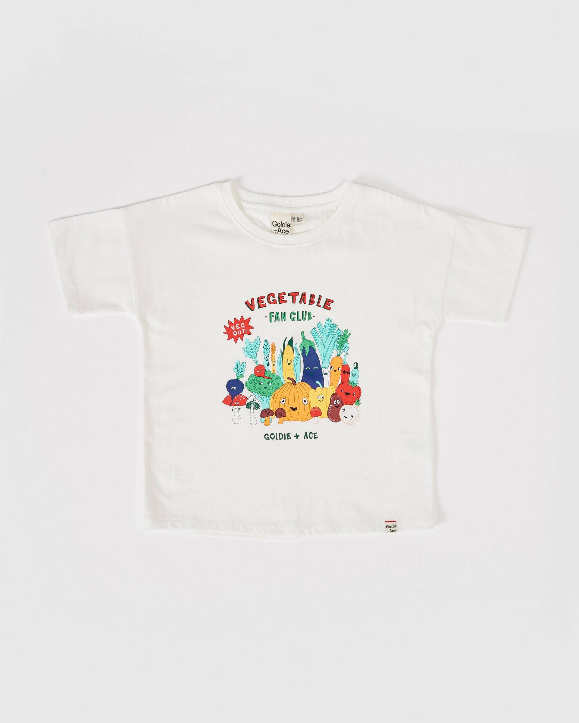 Vegetable Fan Club T-Shirt Ivory