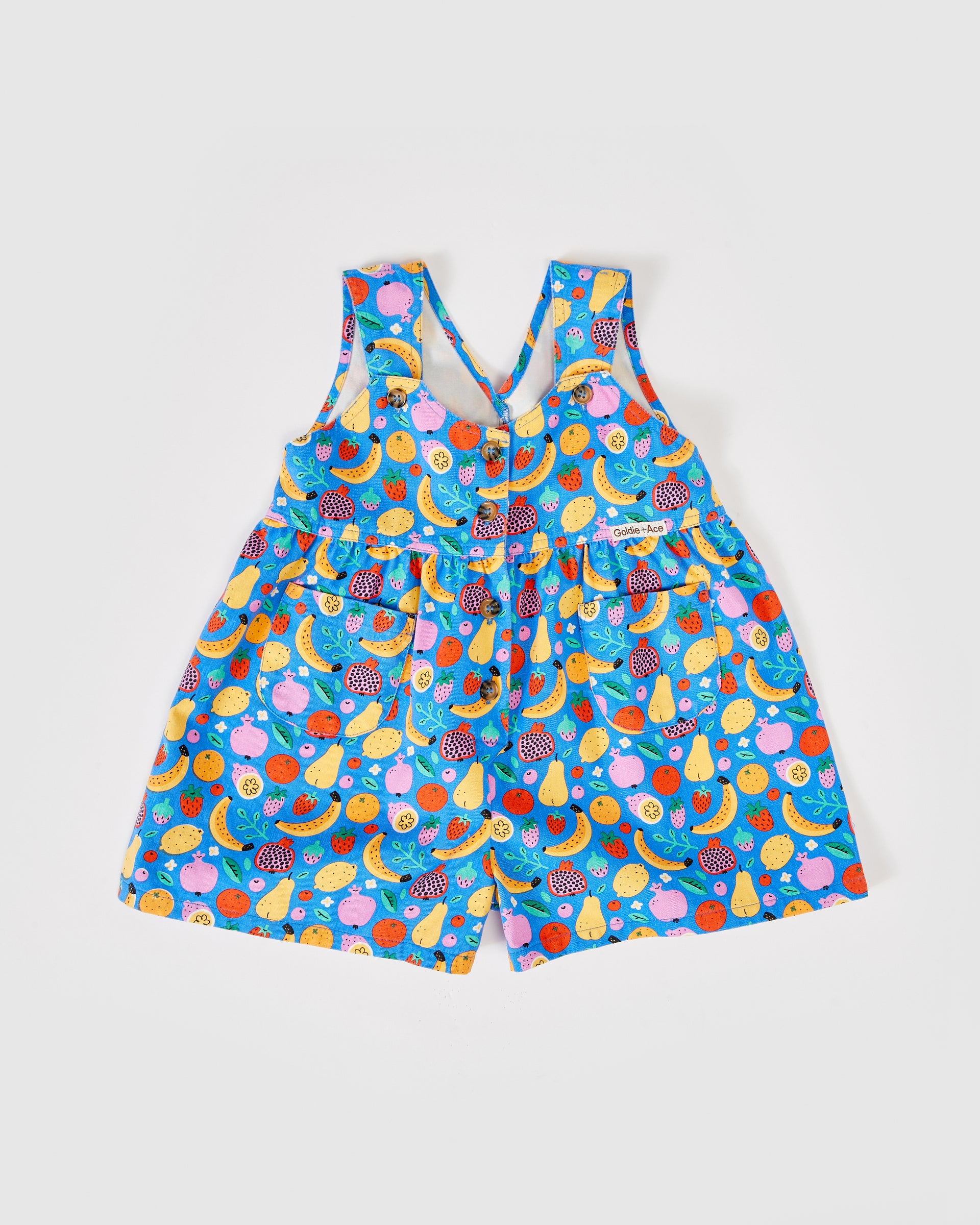 Sara Shortalls Fruit Tingle Blue