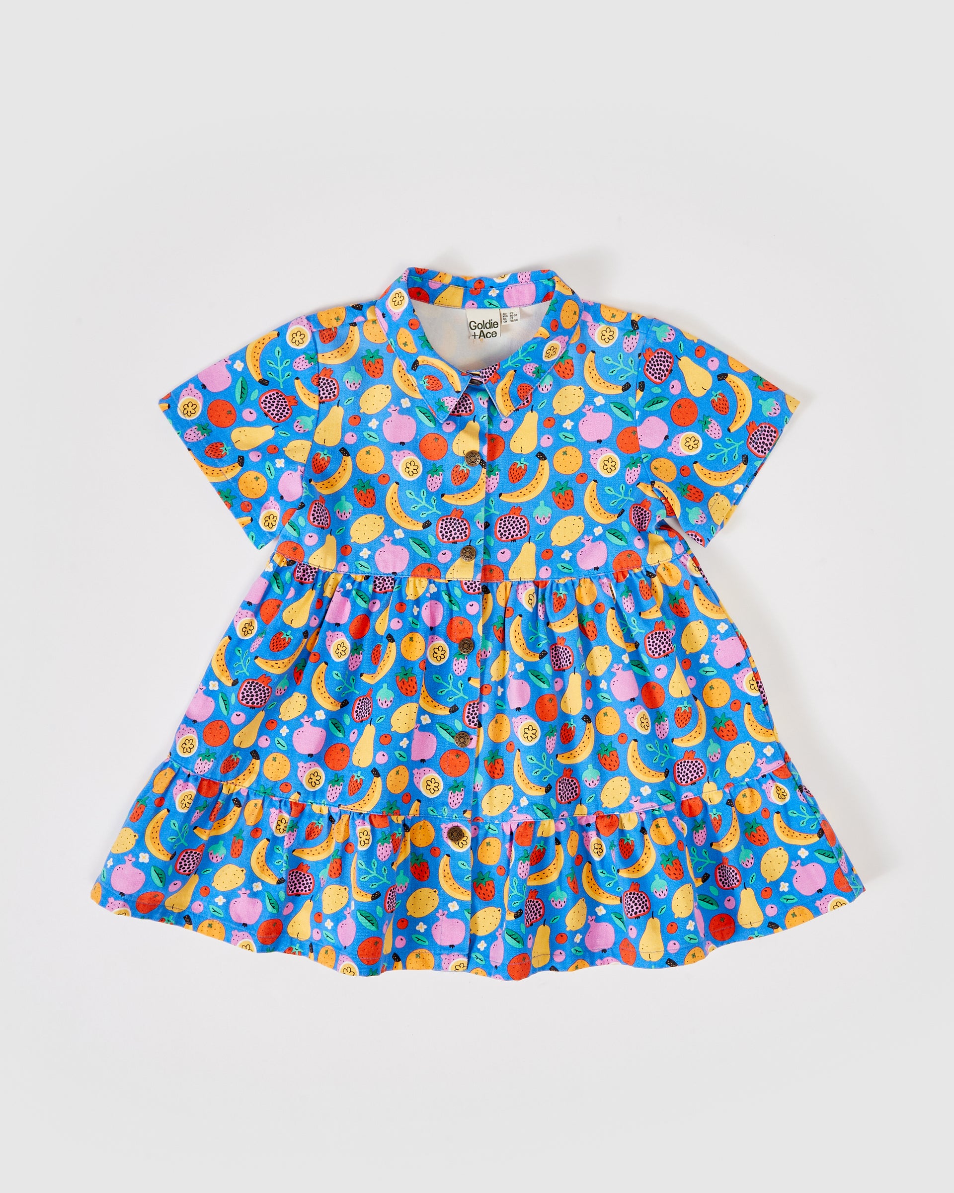 Monica Fruit Tingle Dress Blue