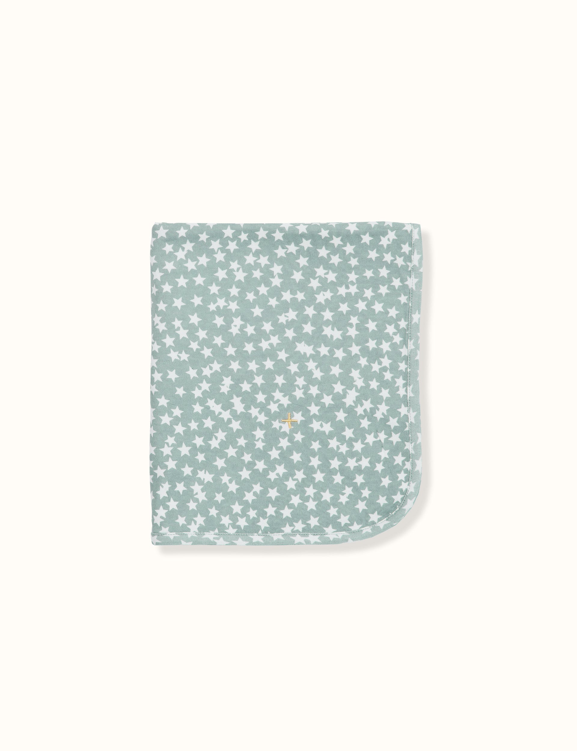 Charlie Stars Print Baby Wrap Sky