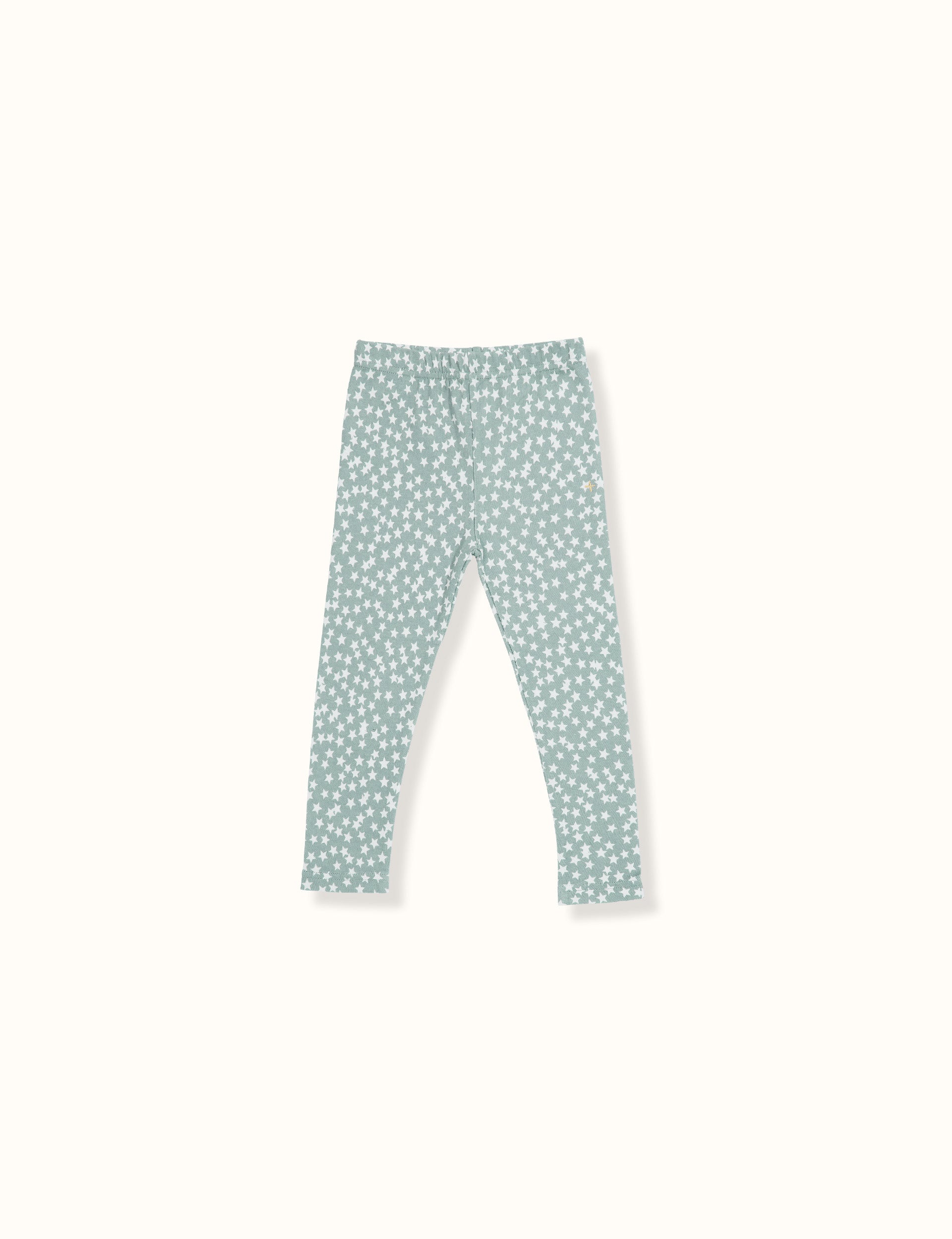 Charlie Stars Print Leggings Sky