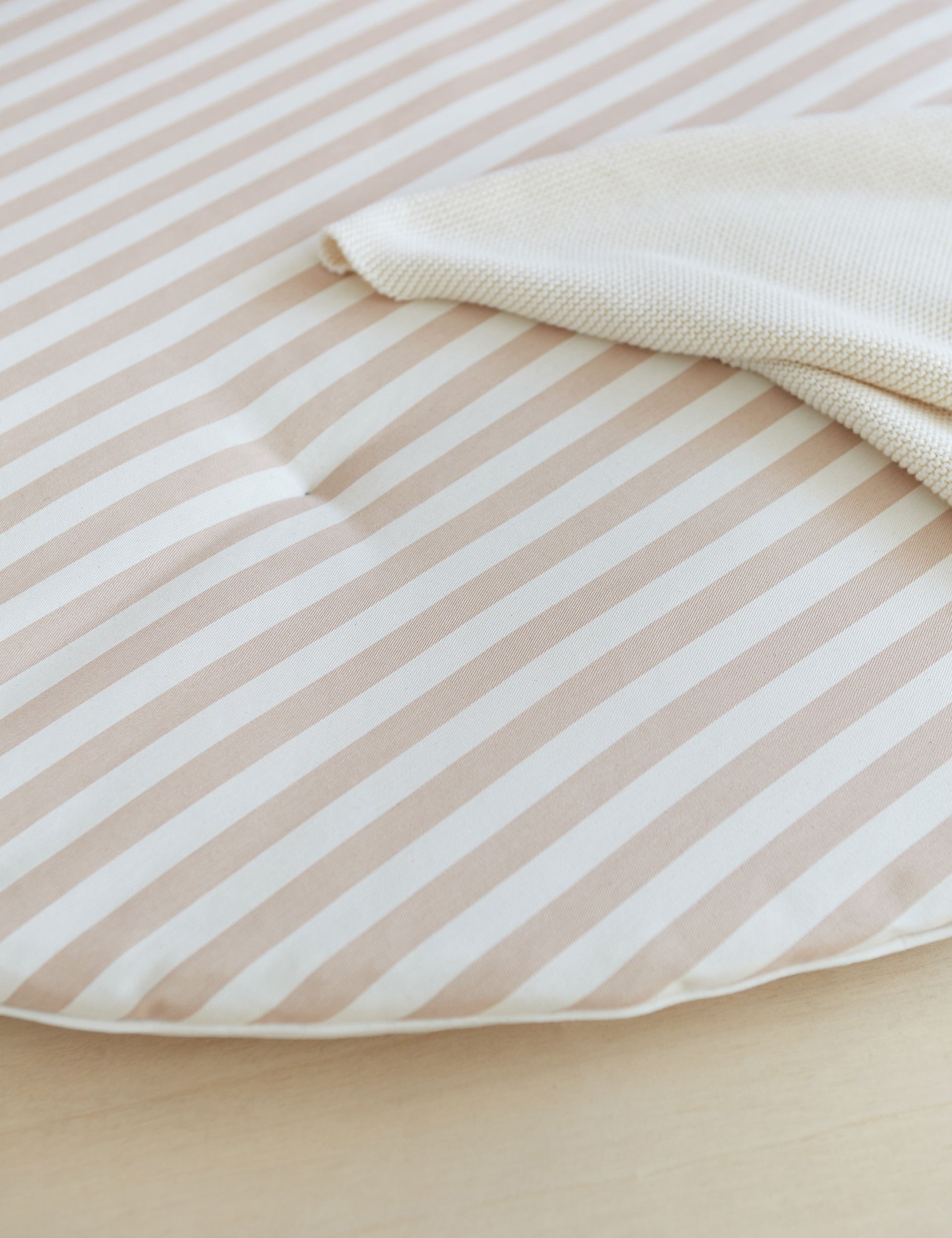 Nobodinoz Stripe Round Playmat 110cm