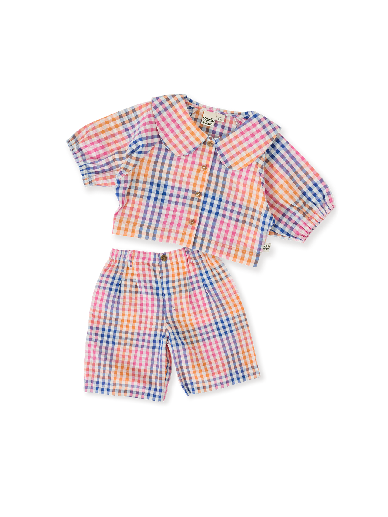 The Rainbow Gingham Summer Set