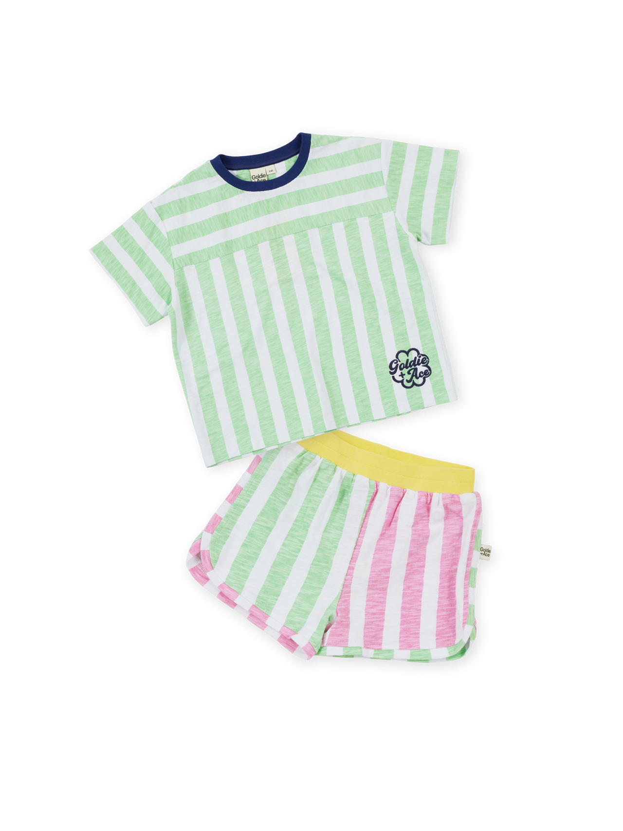 The Flick Flack Stripe Summer Set Mint