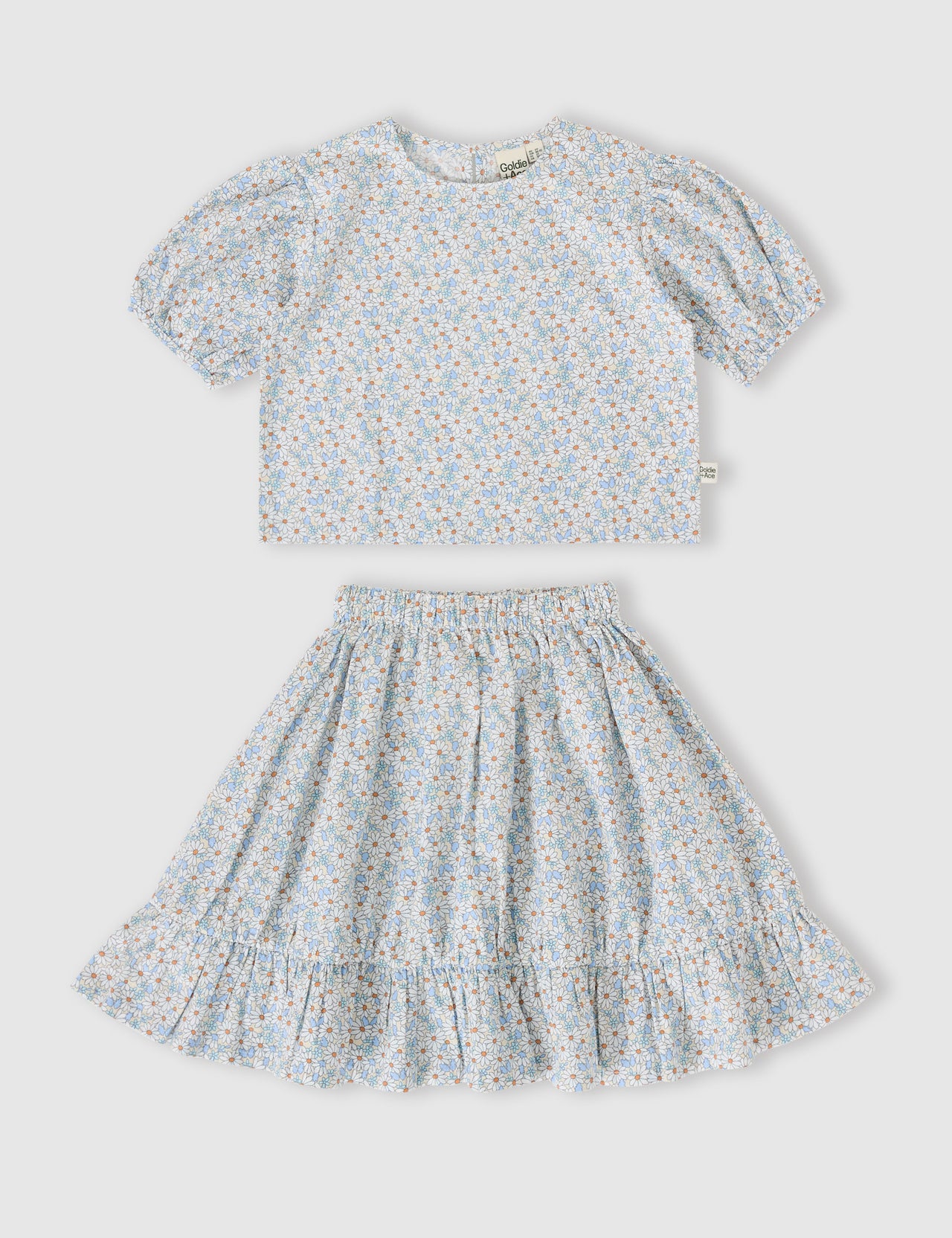 The Sunny Floral Linen Set