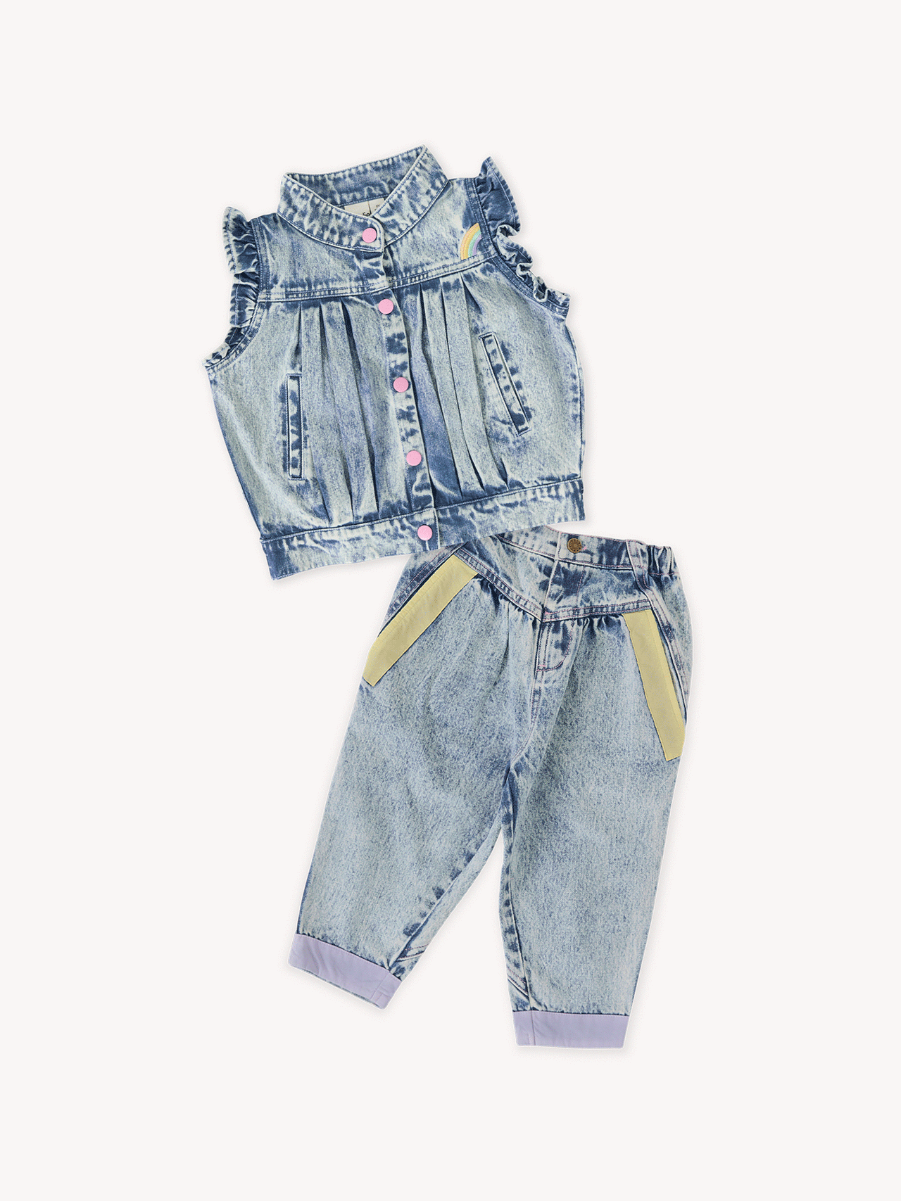 The Pastel Pop Frill Set