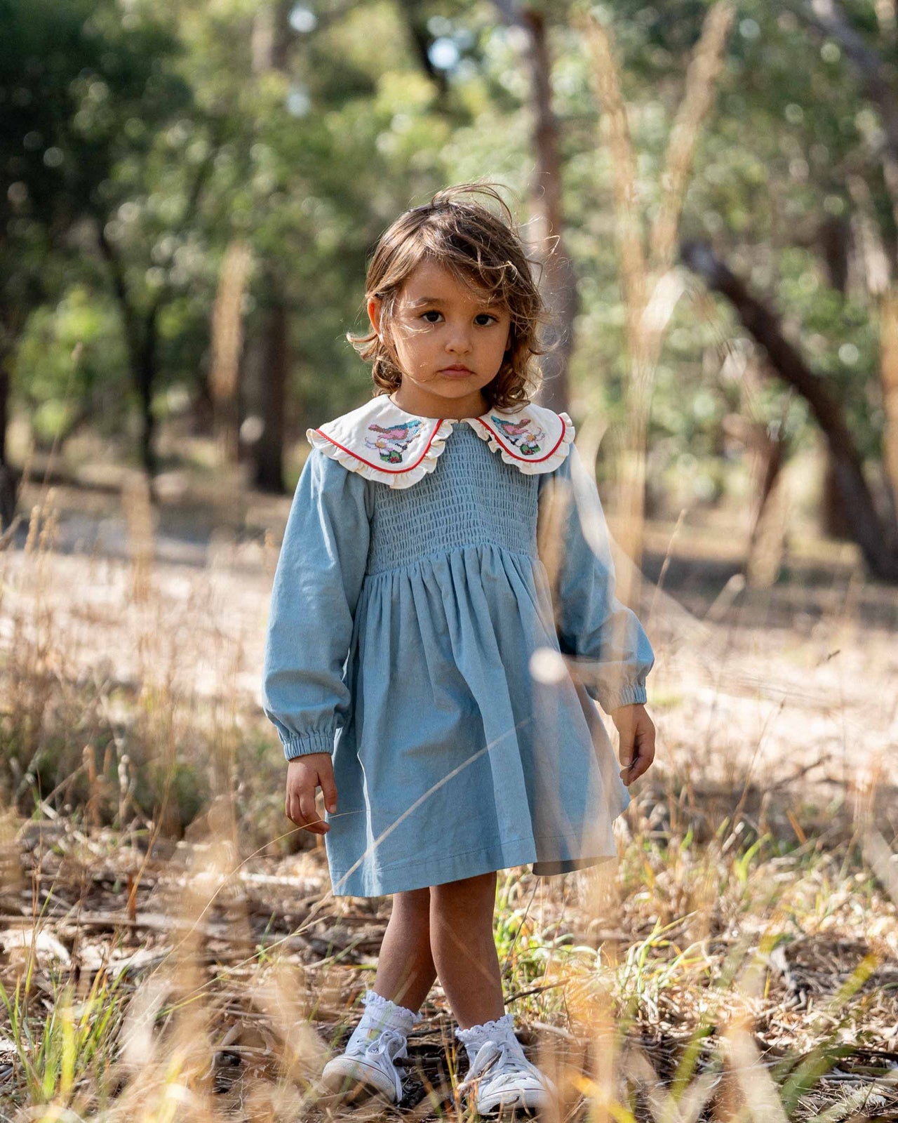 Shirley Barber Smocked Dress