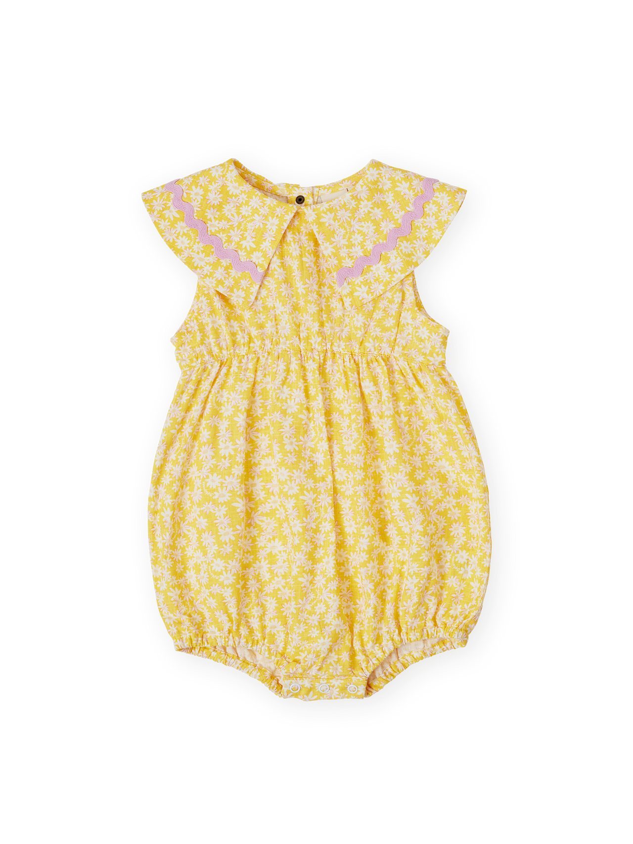 Buttercup Daisy Ava Collared Romper