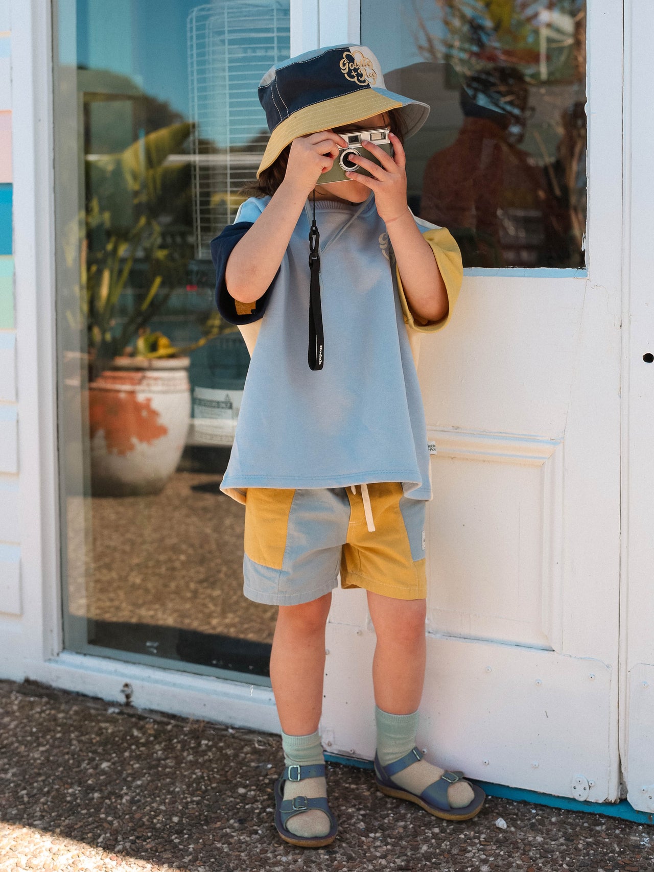 Patchy Pocket Short Sky Blue