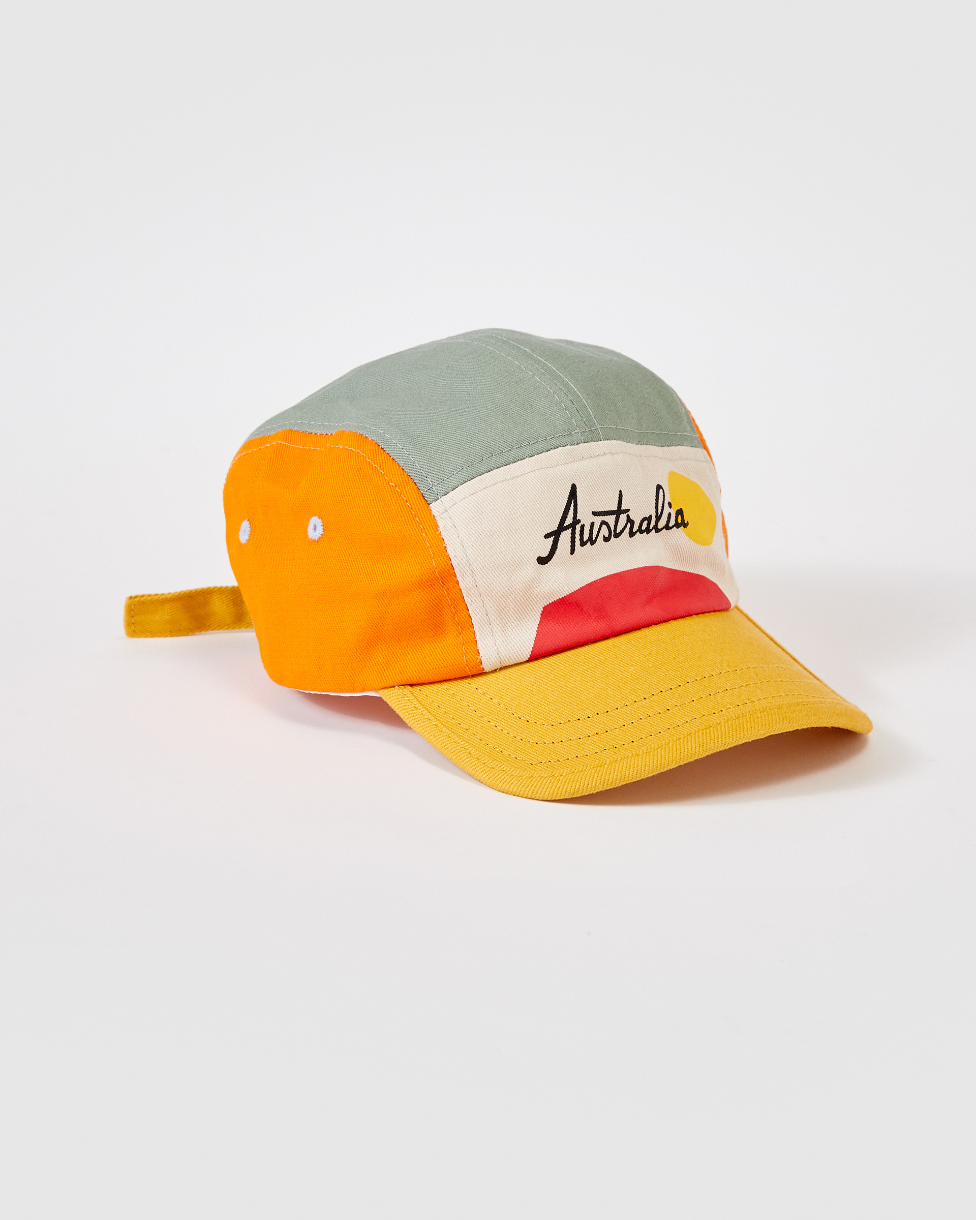Sonny Australia Cap Mustard/Teal