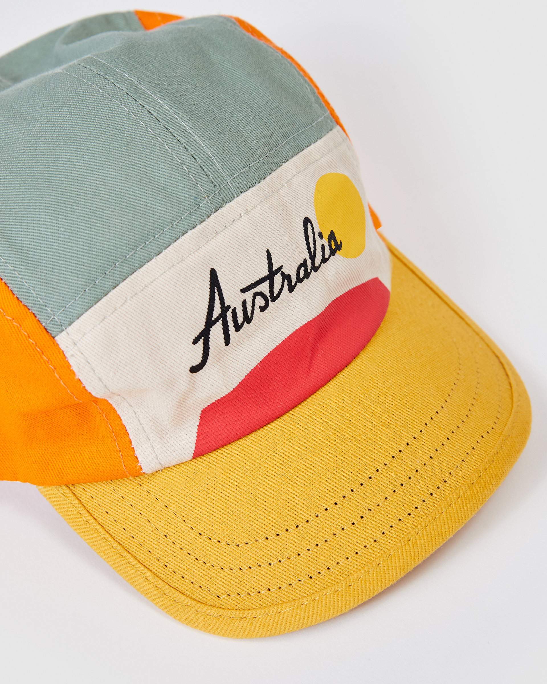 Sonny Australia Cap Mustard/Teal