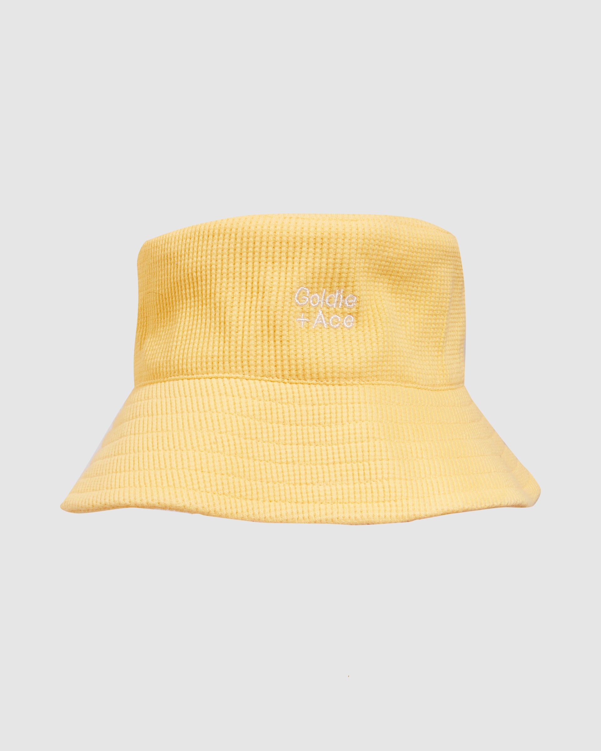 Goldie Waffle Bucket Hat Sunshine