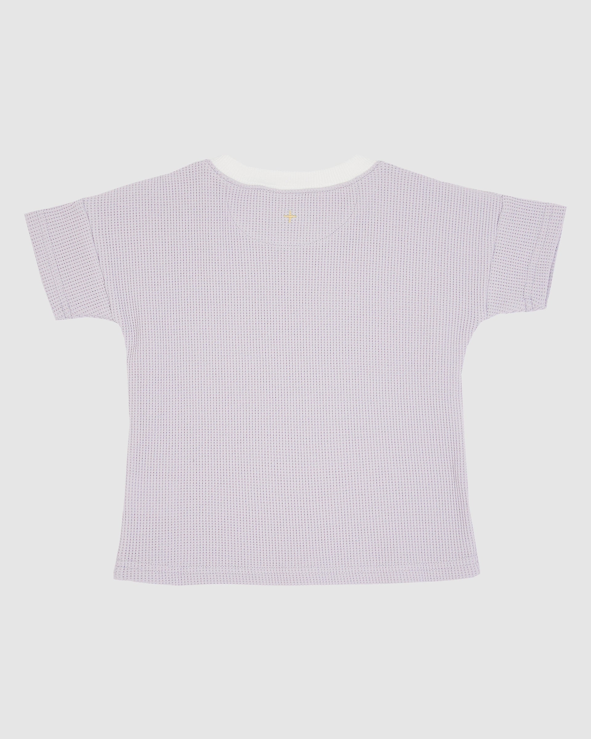 Goldie Waffle Tee Arctic Ice