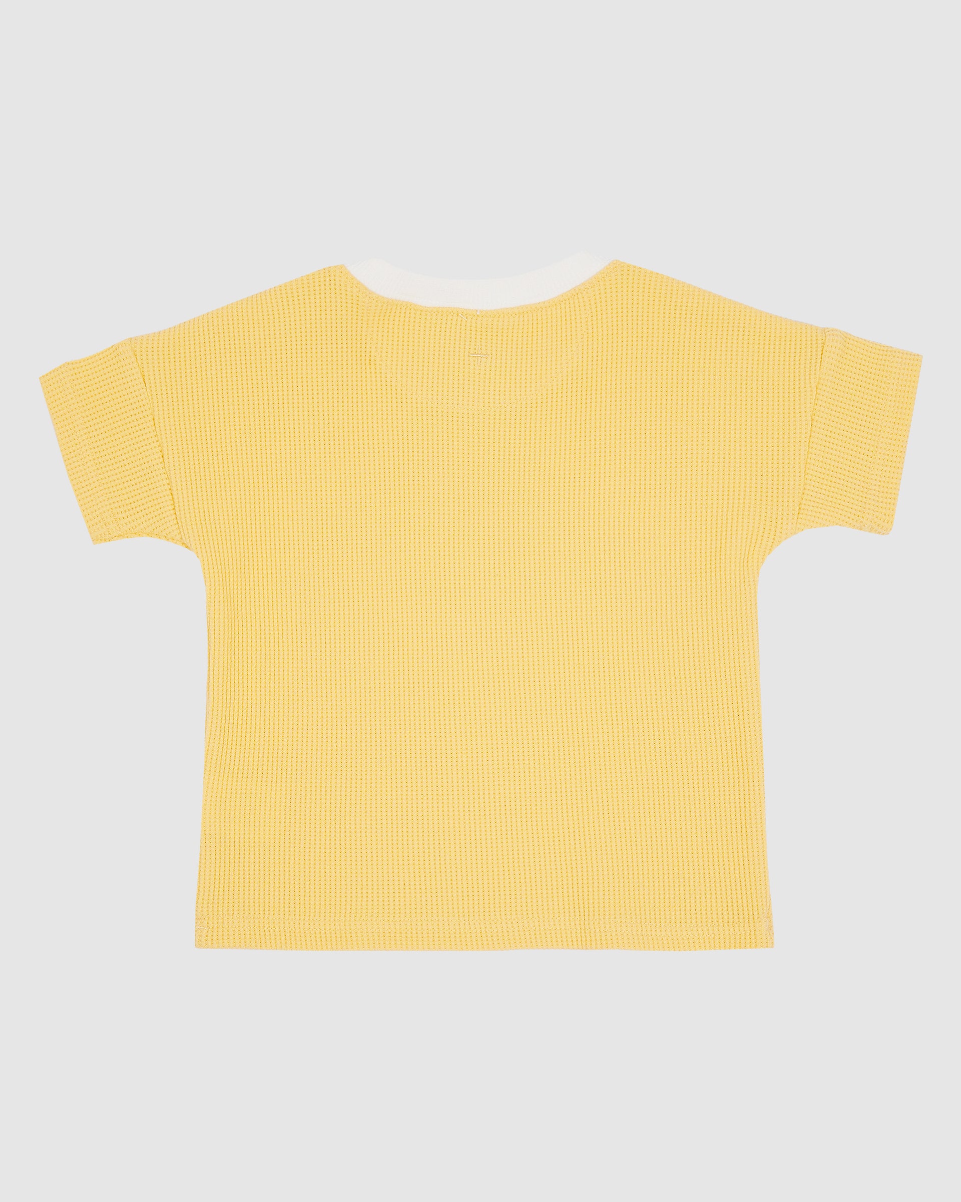 Goldie Waffle Tee Sunshine
