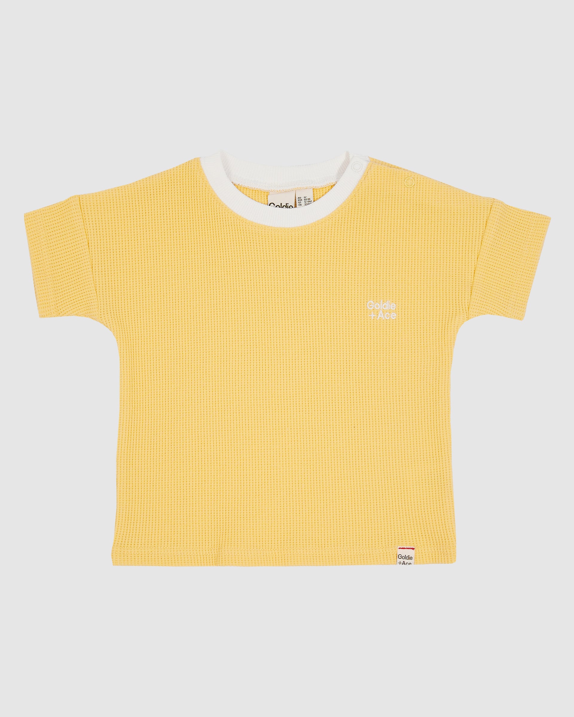 Goldie Waffle Tee Sunshine