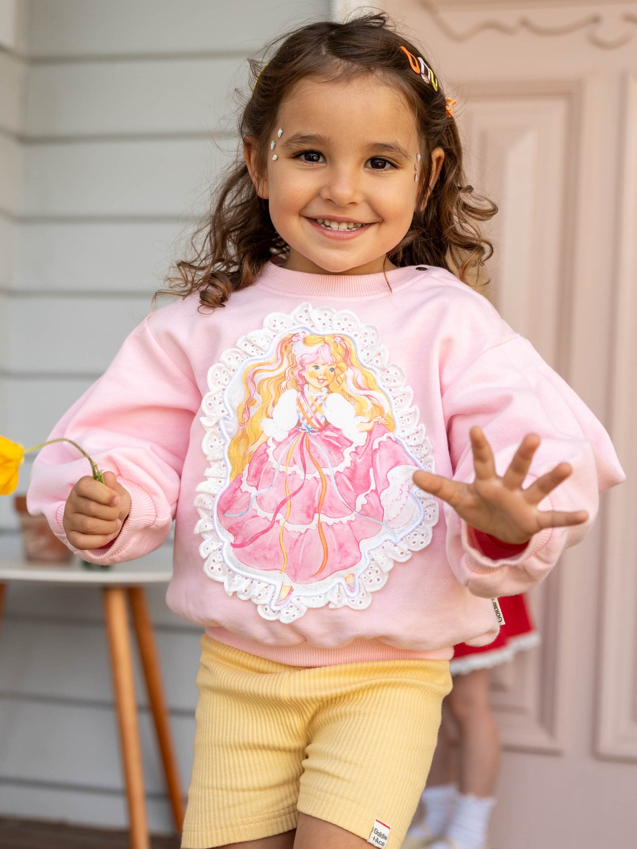 Lady Lovely Locks Princess Sweater