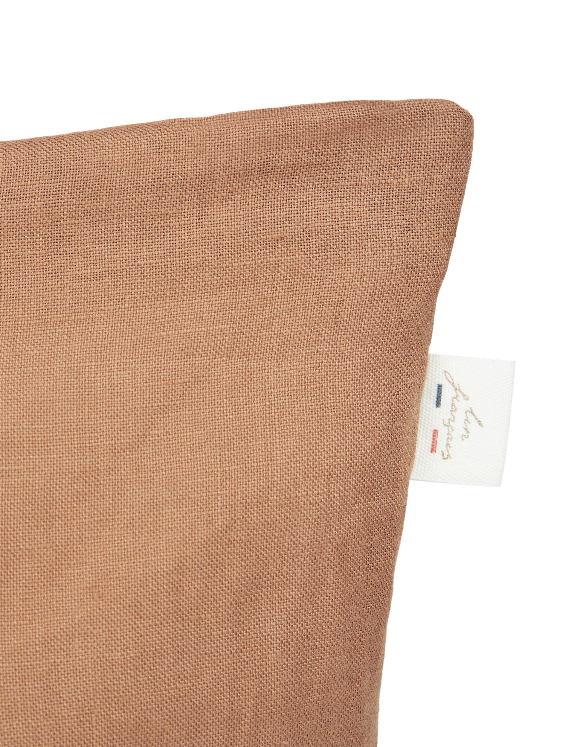 Nobodinoz Lin Francais Zip Case - Noisette