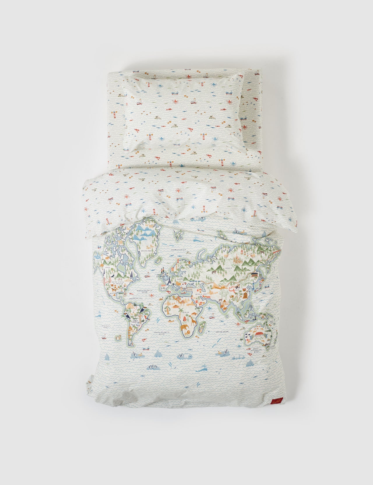 Oceania Vintage Washed Cotton Single Pillowcase