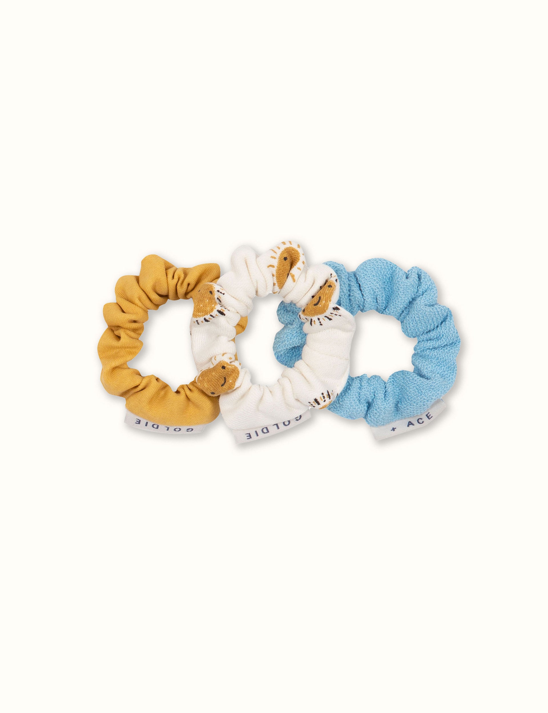 3 Pack Sunshine Scrunchies
