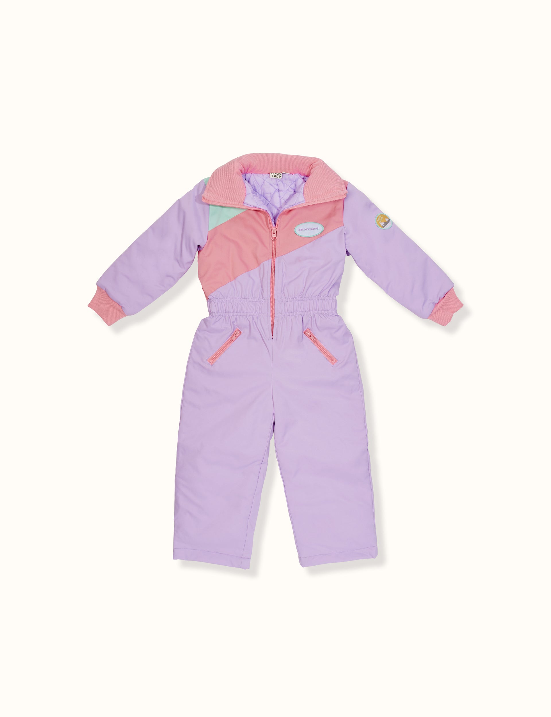 Retro Snow Suit Lilac