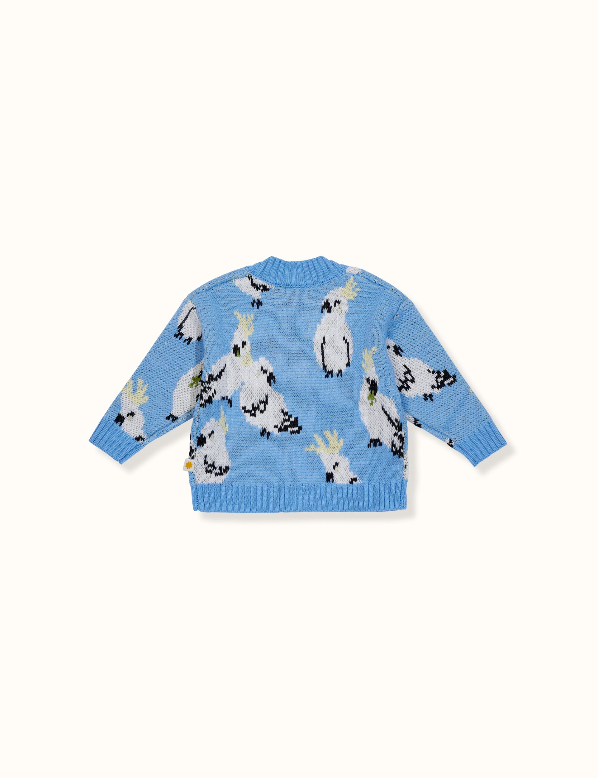 Cam Cockatoo Knit Cardigan Blue