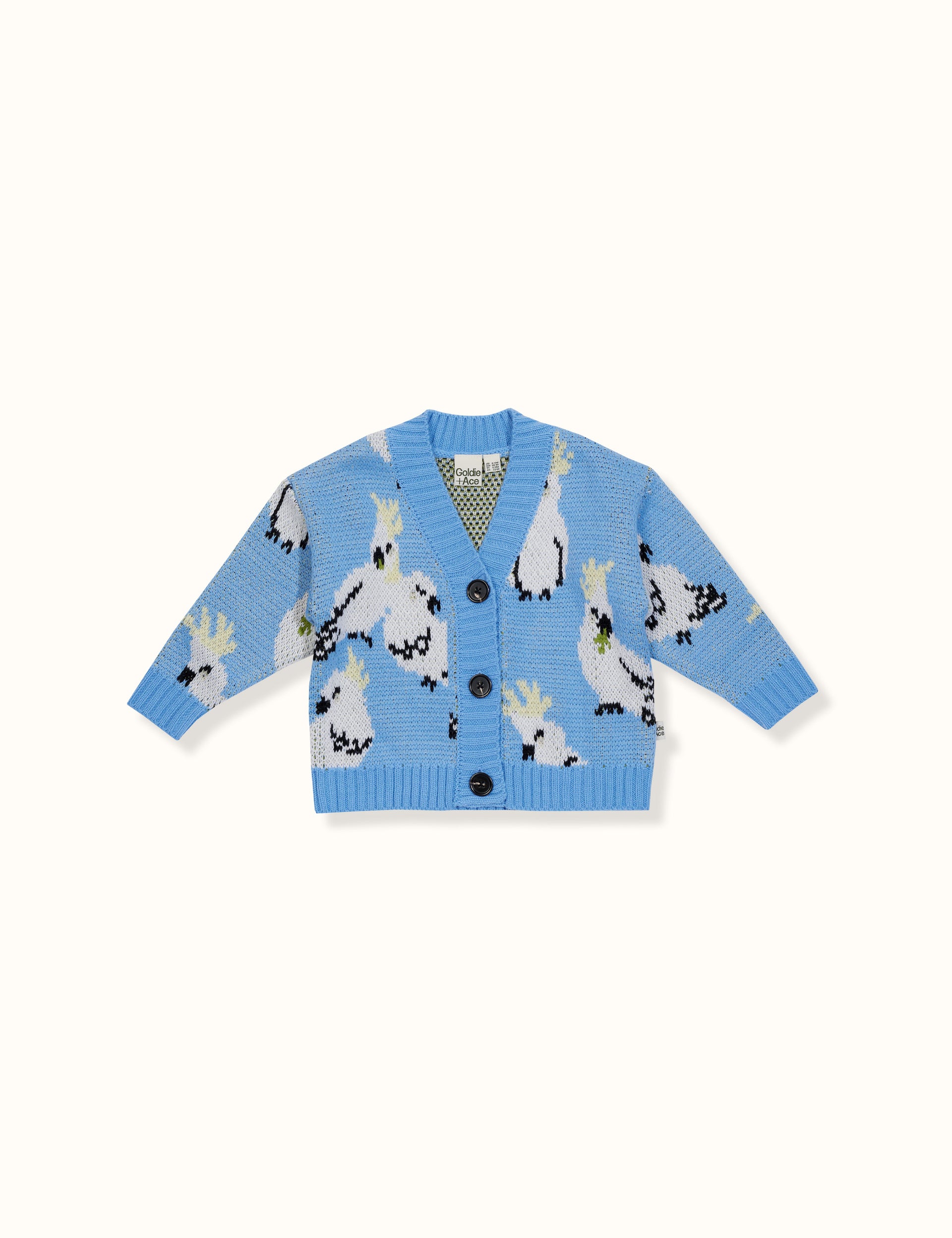 Cam Cockatoo Knit Cardigan Blue