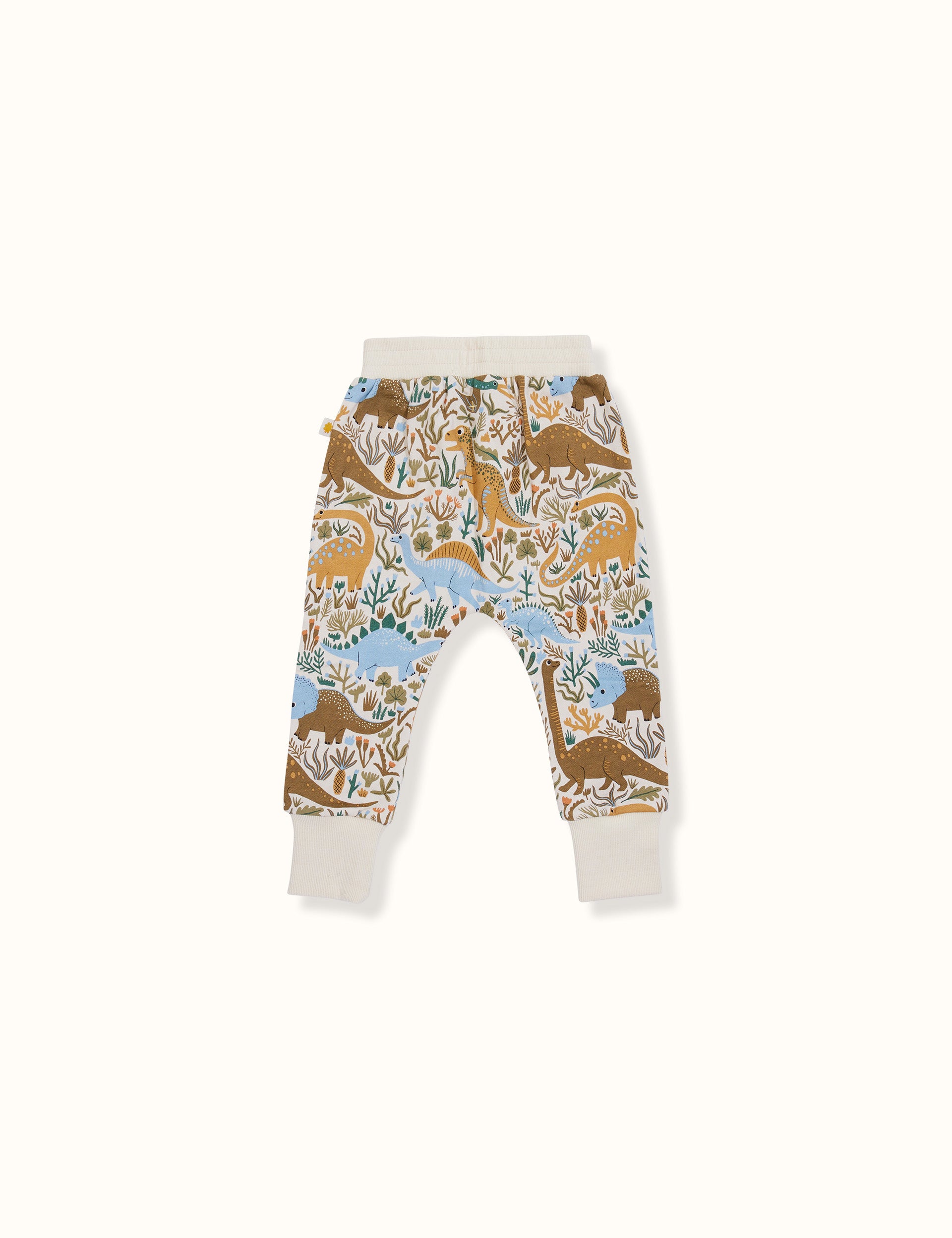 Dino Roar Terry Sweatpants Blue
