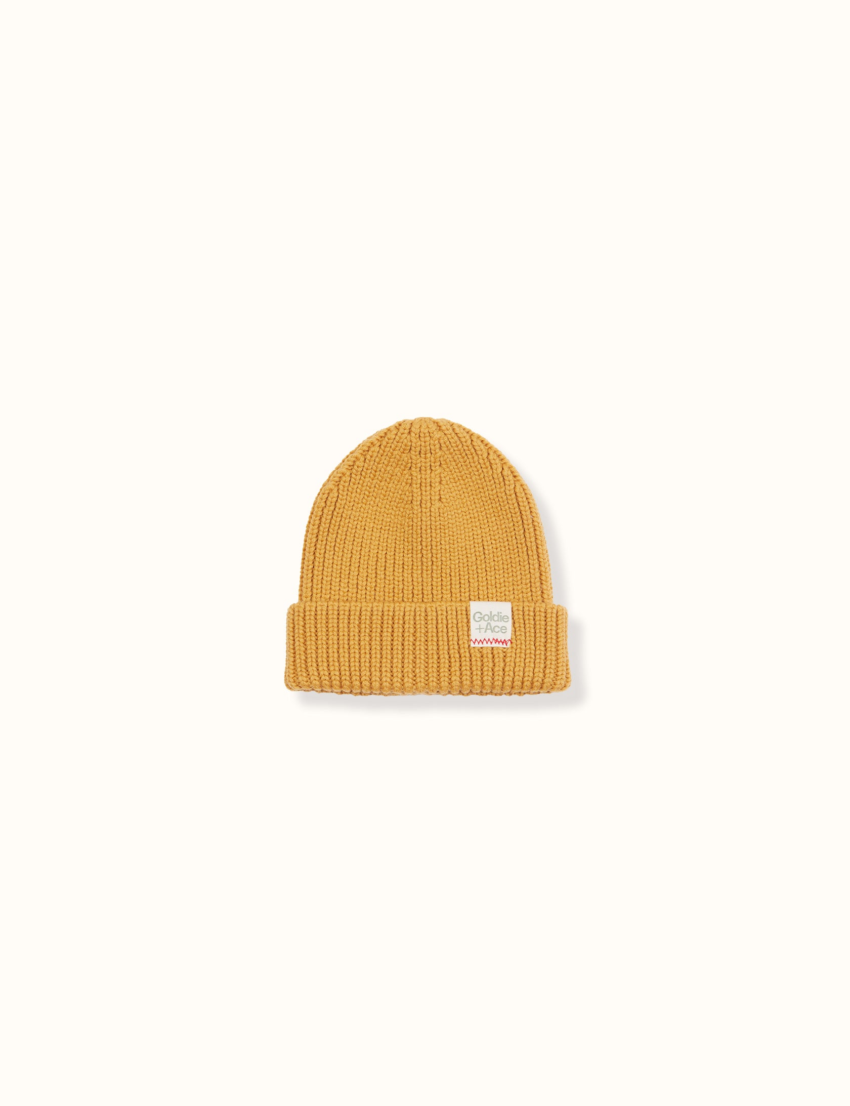 Goldie+Ace Wool Beanie Mustard