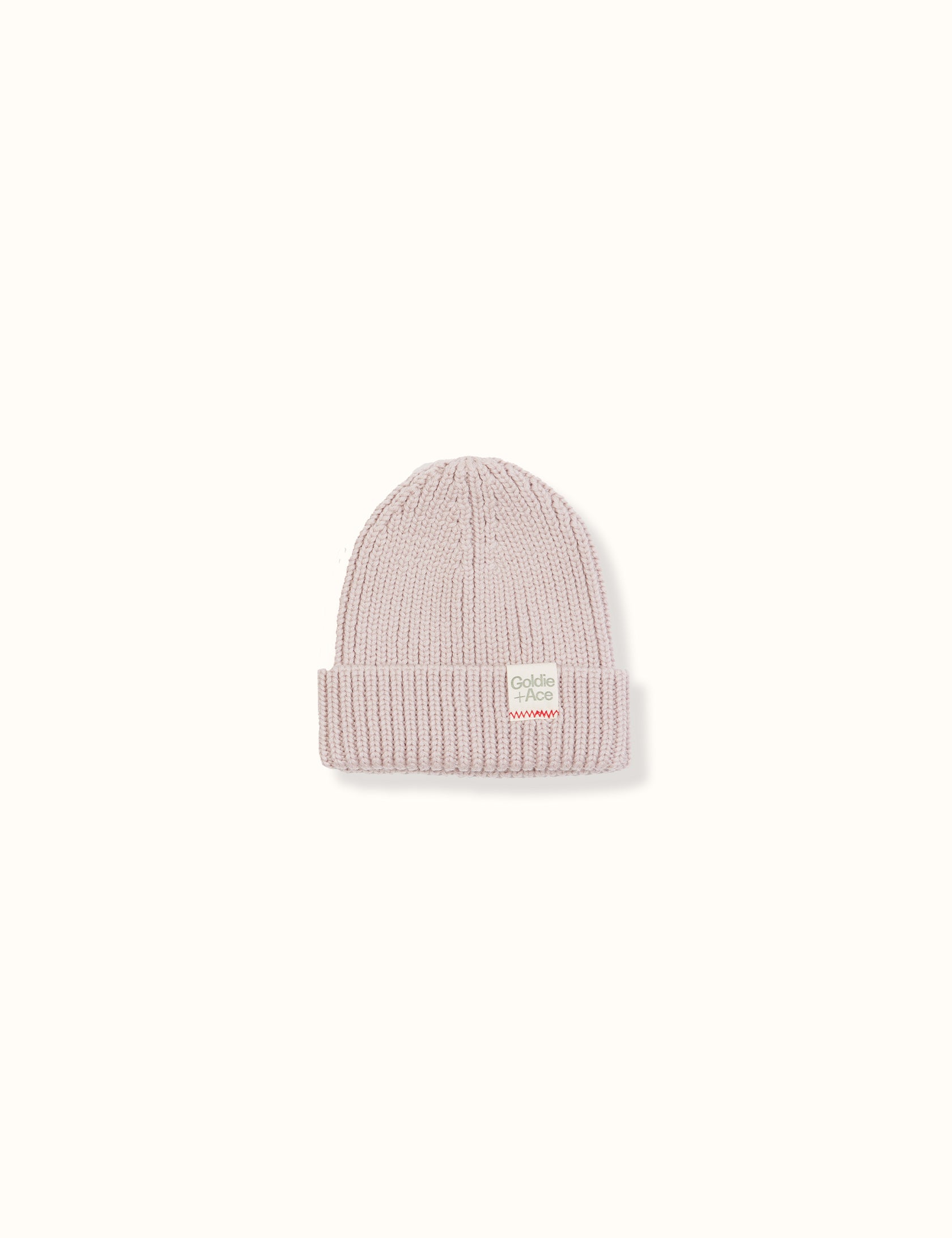 Goldie+Ace Wool Beanie Pale Pink