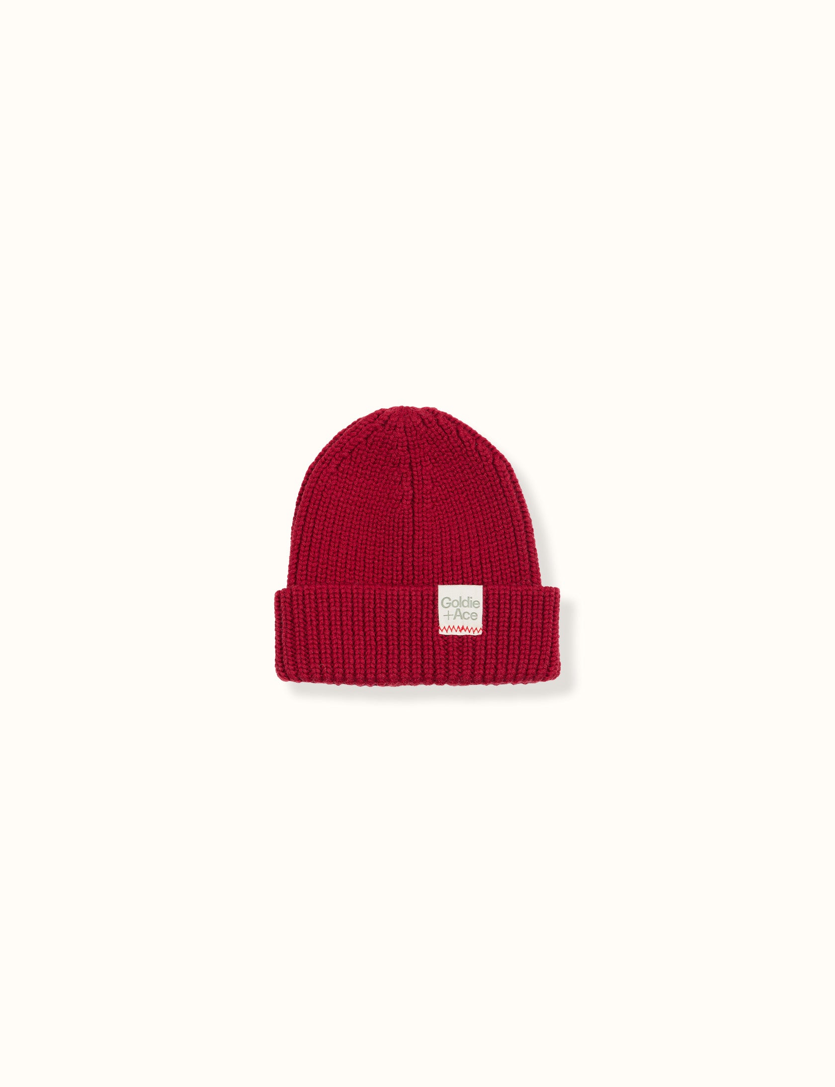 Goldie+Ace Wool Beanie Ruby