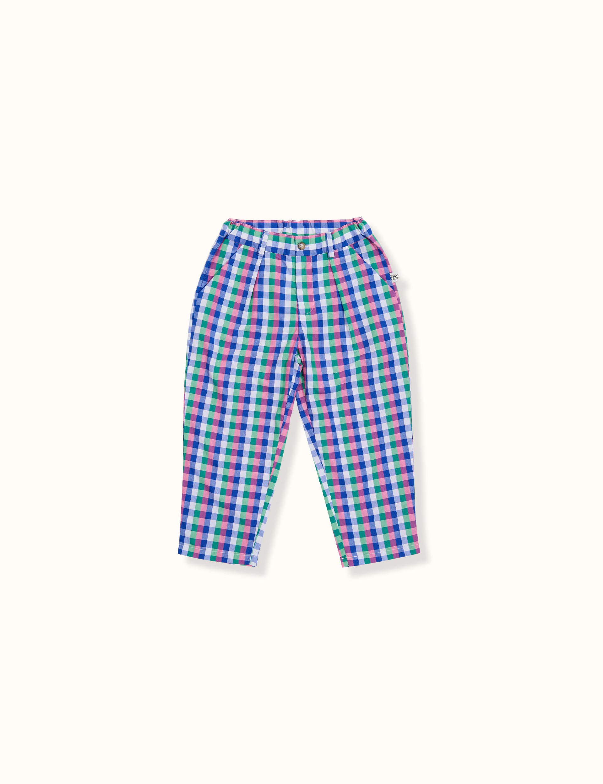 Mini Chino Check Blue