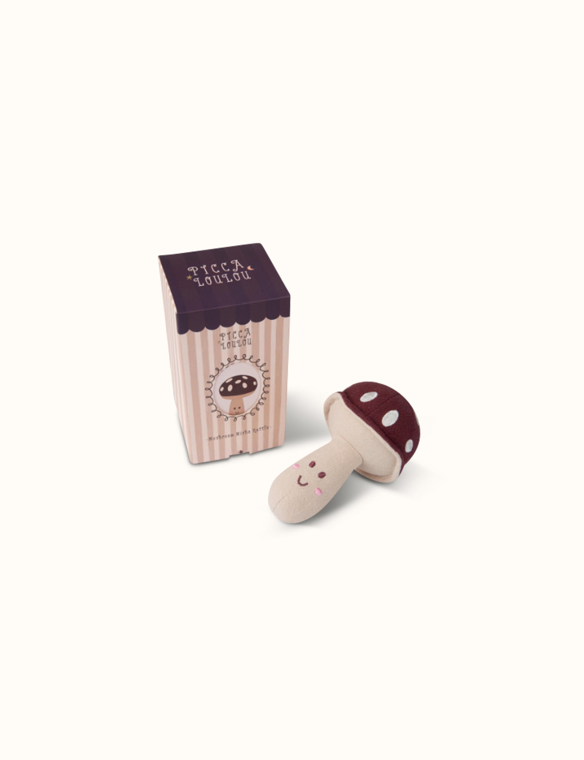 Mushroom Misha Rattle in box