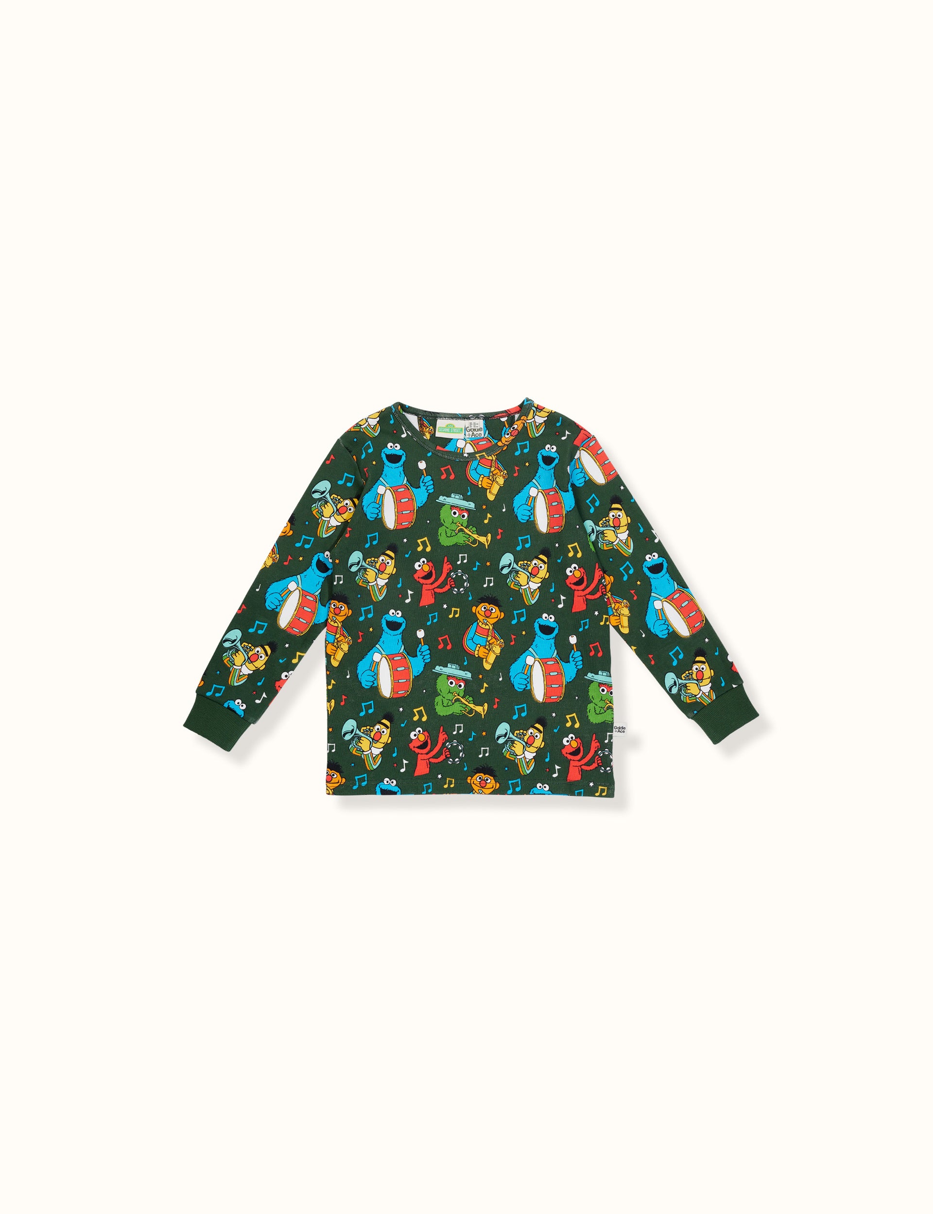 Sesame Street® - Musical Moments Pyjama Set Dark Green