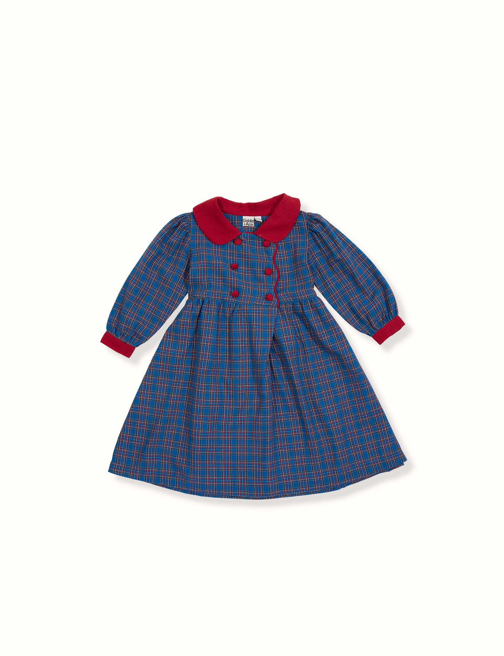Ruby Check Dress Blue