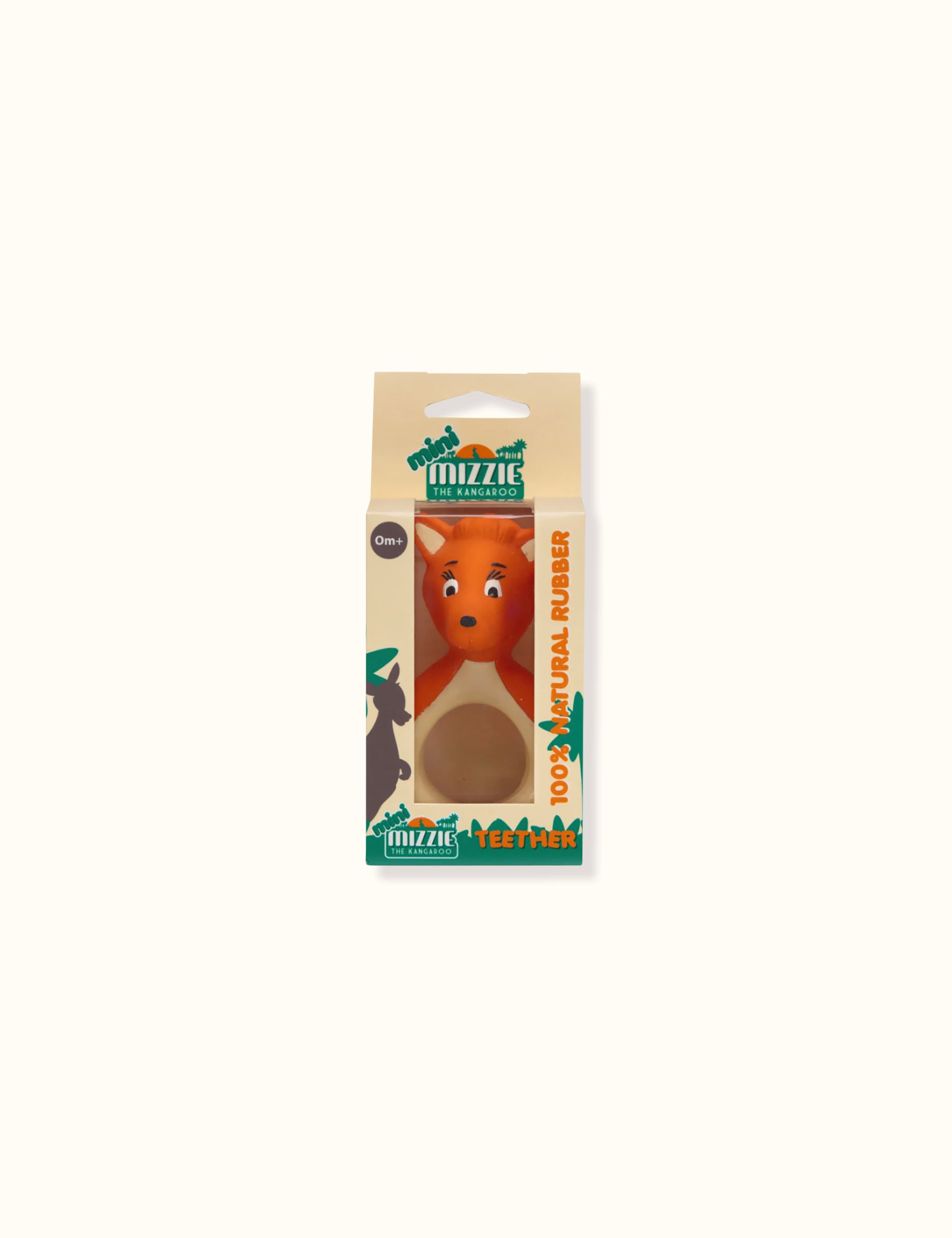 Mini Mizzie - 100% Natural Baby Rubber Teether