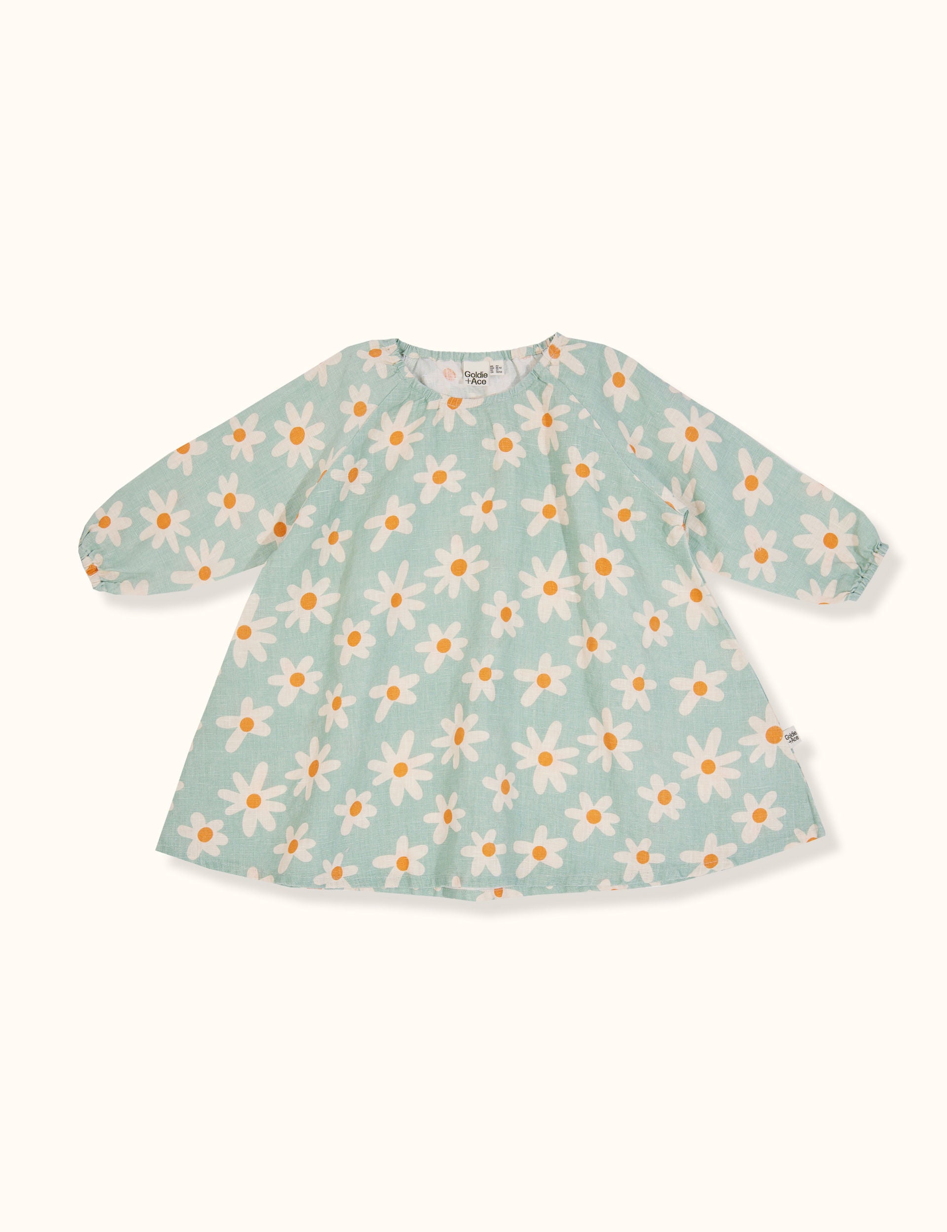 Swing Linen Dress Ditzy Daisy