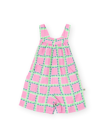 Apple Check Jumpsuit