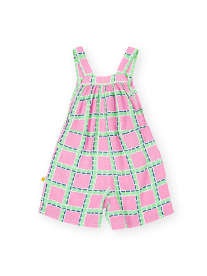 Apple Check Jumpsuit
