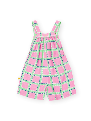 Apple Check Jumpsuit