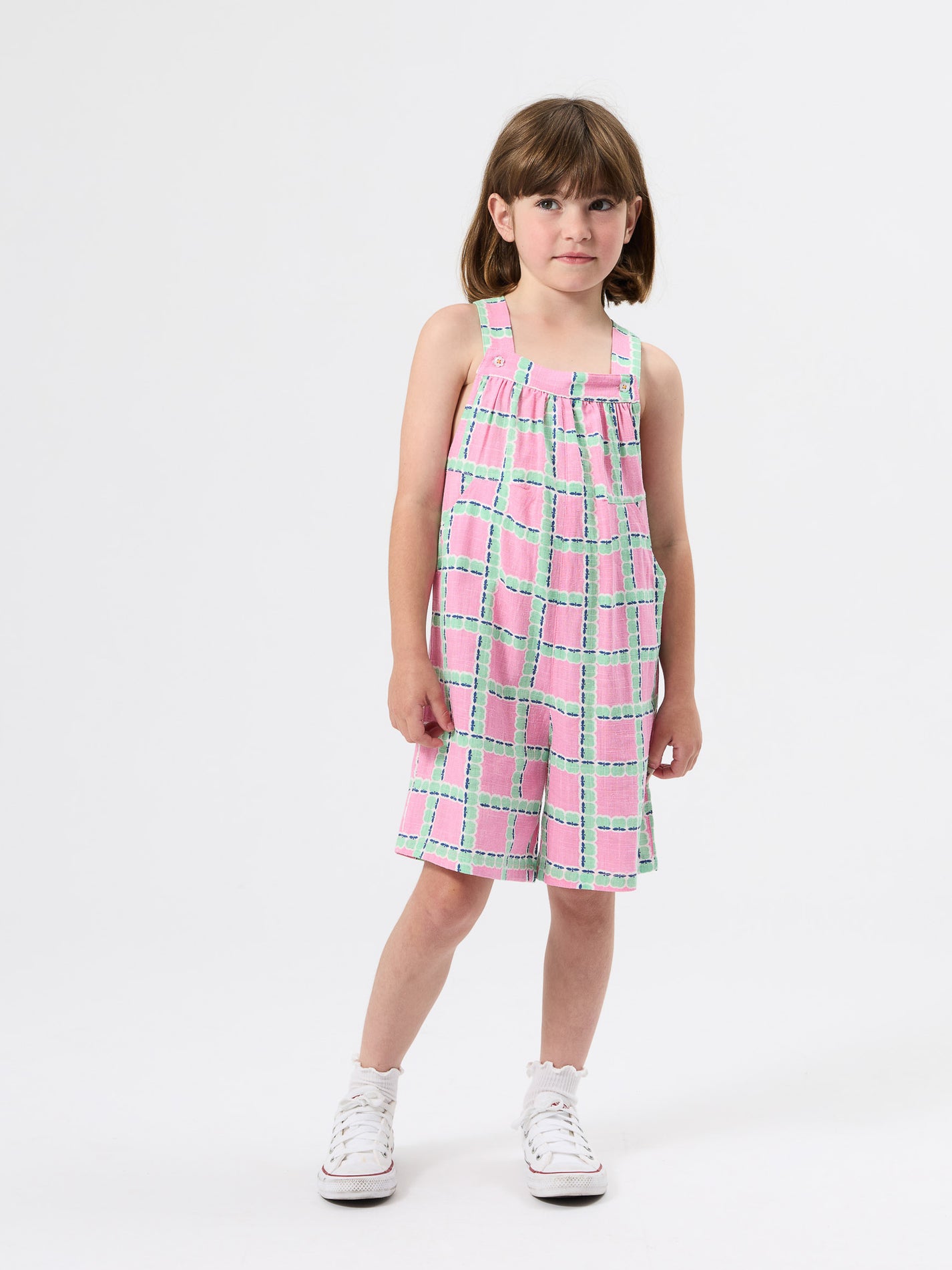 Apple Check Jumpsuit