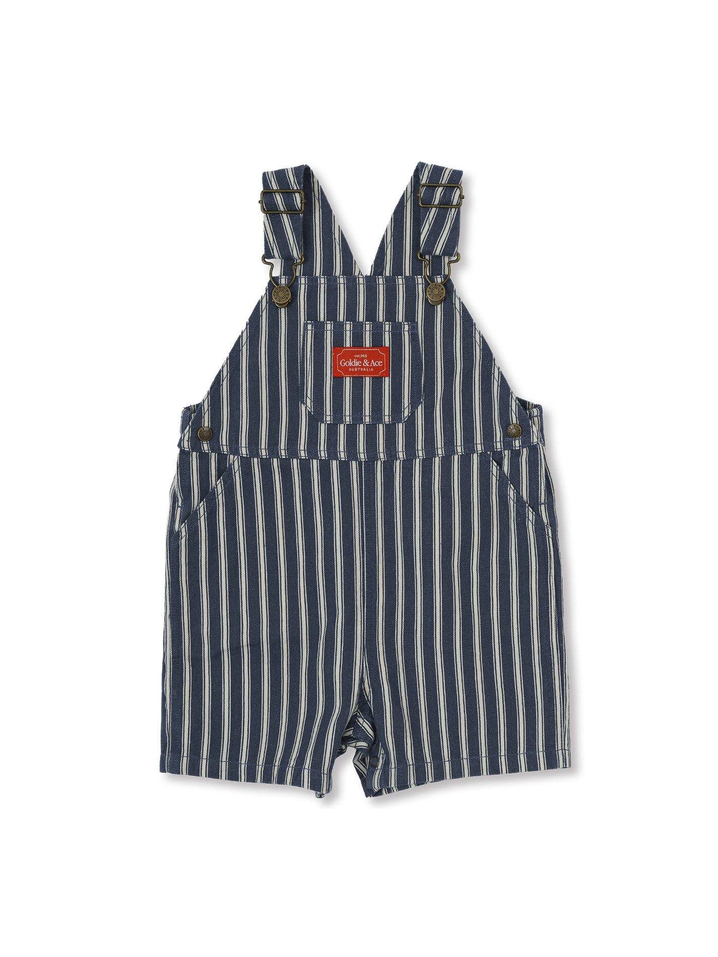 Railroad Stripe Burton Overalls