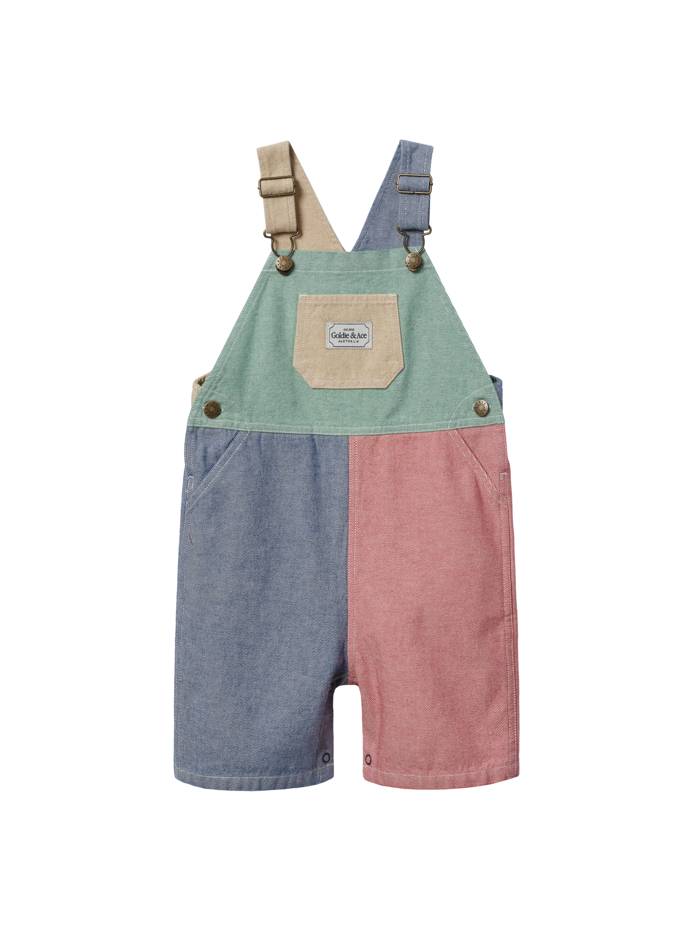 Patchwork Burton Overalls