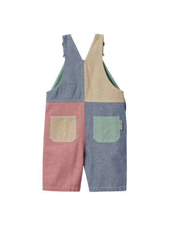 Patchwork Burton Overalls